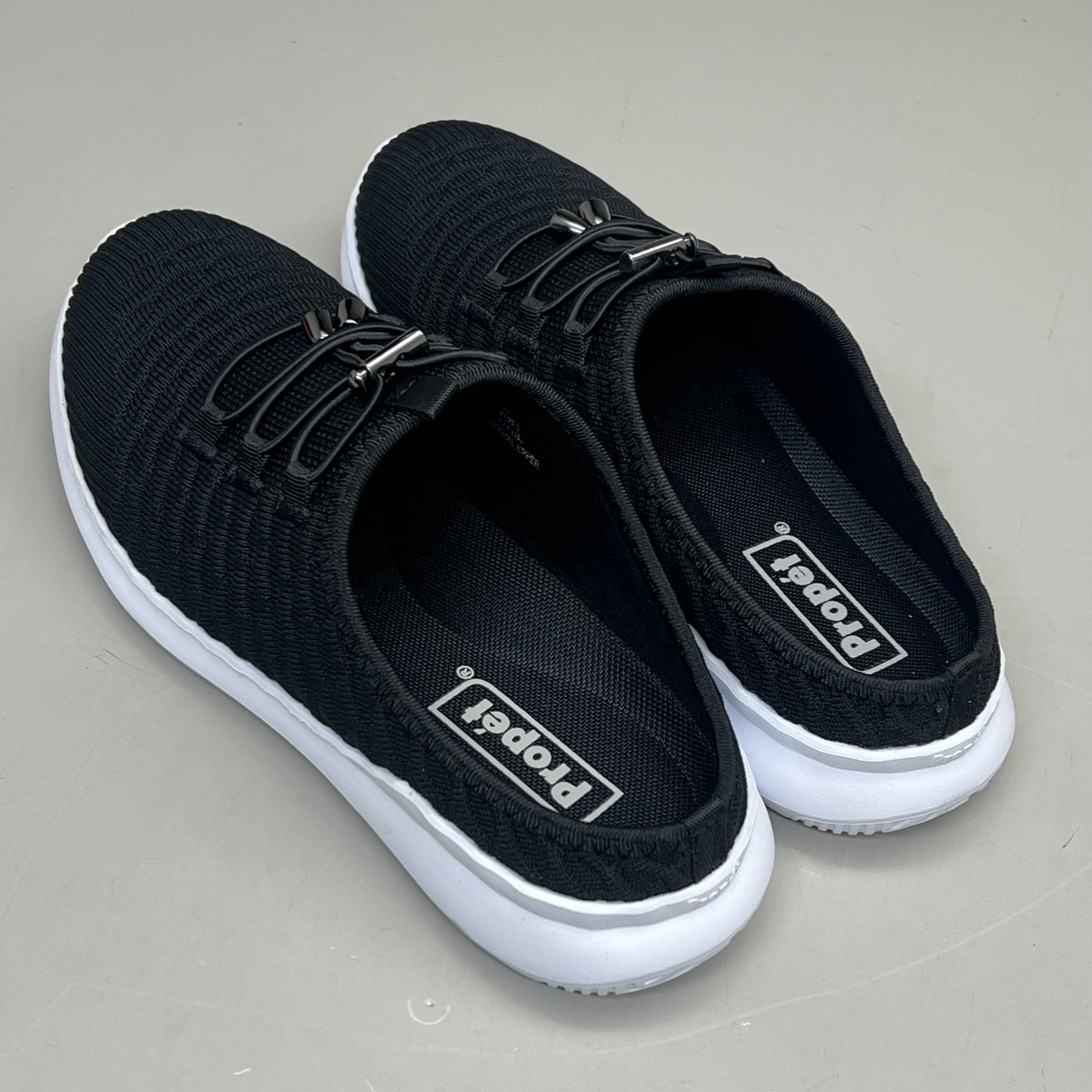 PROPET Travel Bound Slide Thermal Rubber Women's Sz 6 X (2E) Black WAT031M