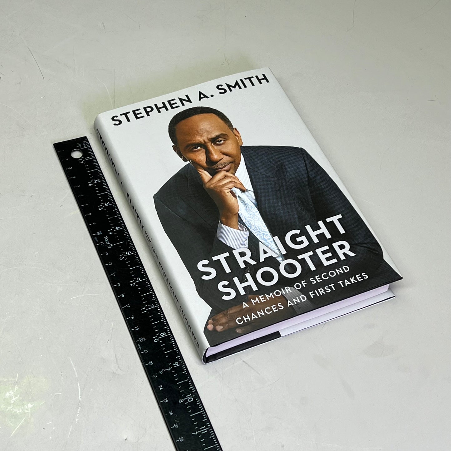 STRIAGHT SHOOTER  A Memoir Of Second Chances & First Takes Hardcover Book
