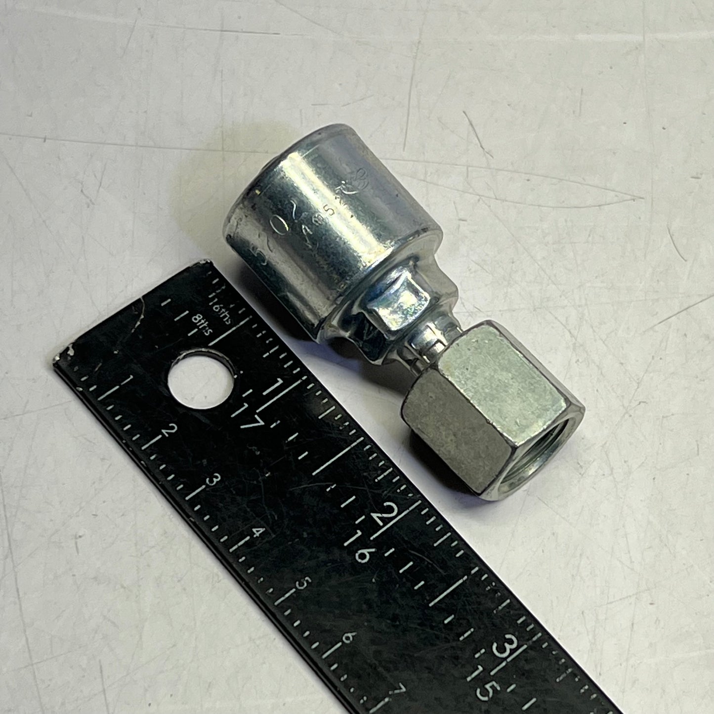 GATES (5 PACK) Female Jic 37° Flare Swivel Coupling 1/4" x 2.35" G25170-0406