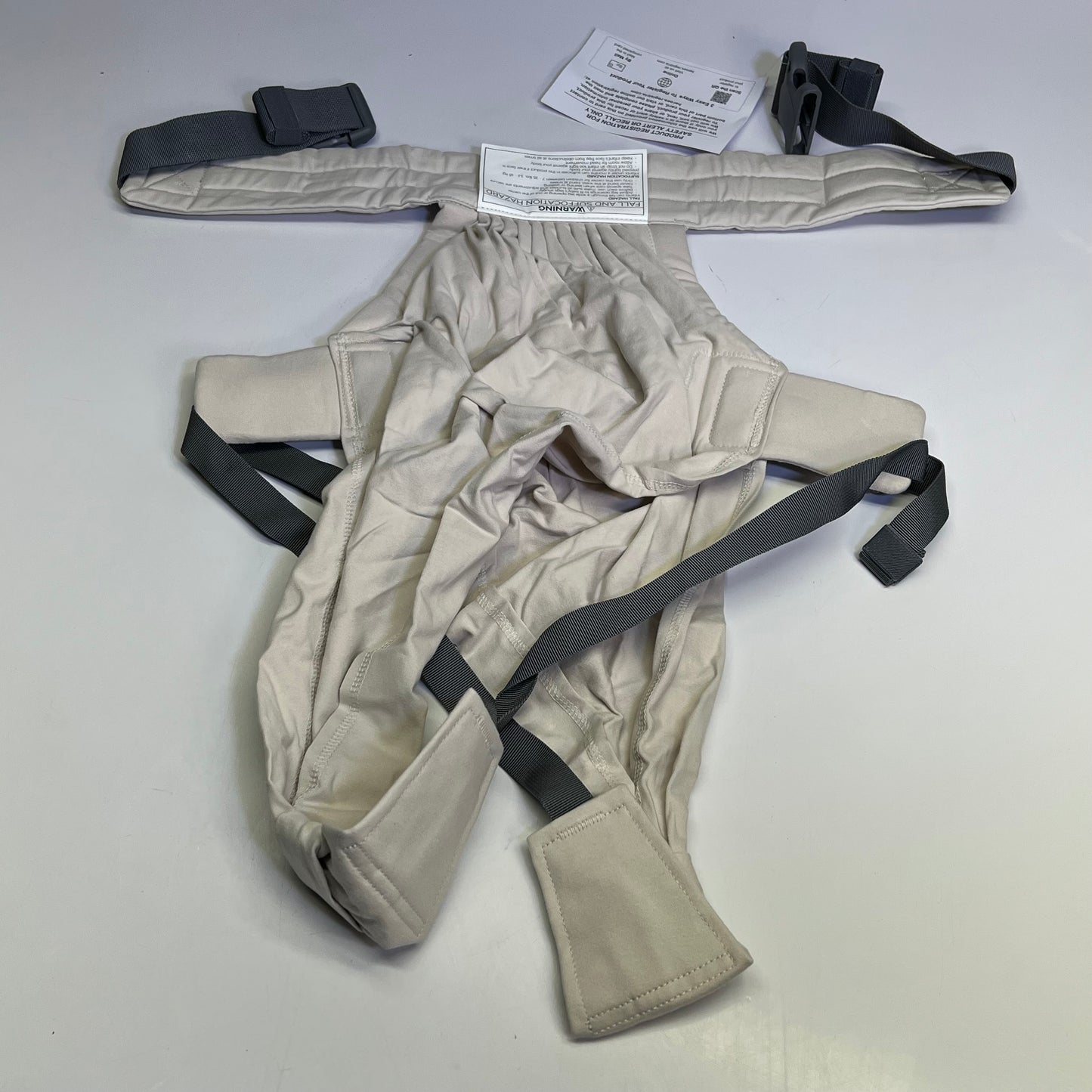 ZA@ BOBA Bliss Baby Carrier One Size 24"-58" Waist Organic Stone BLS2-0STO C