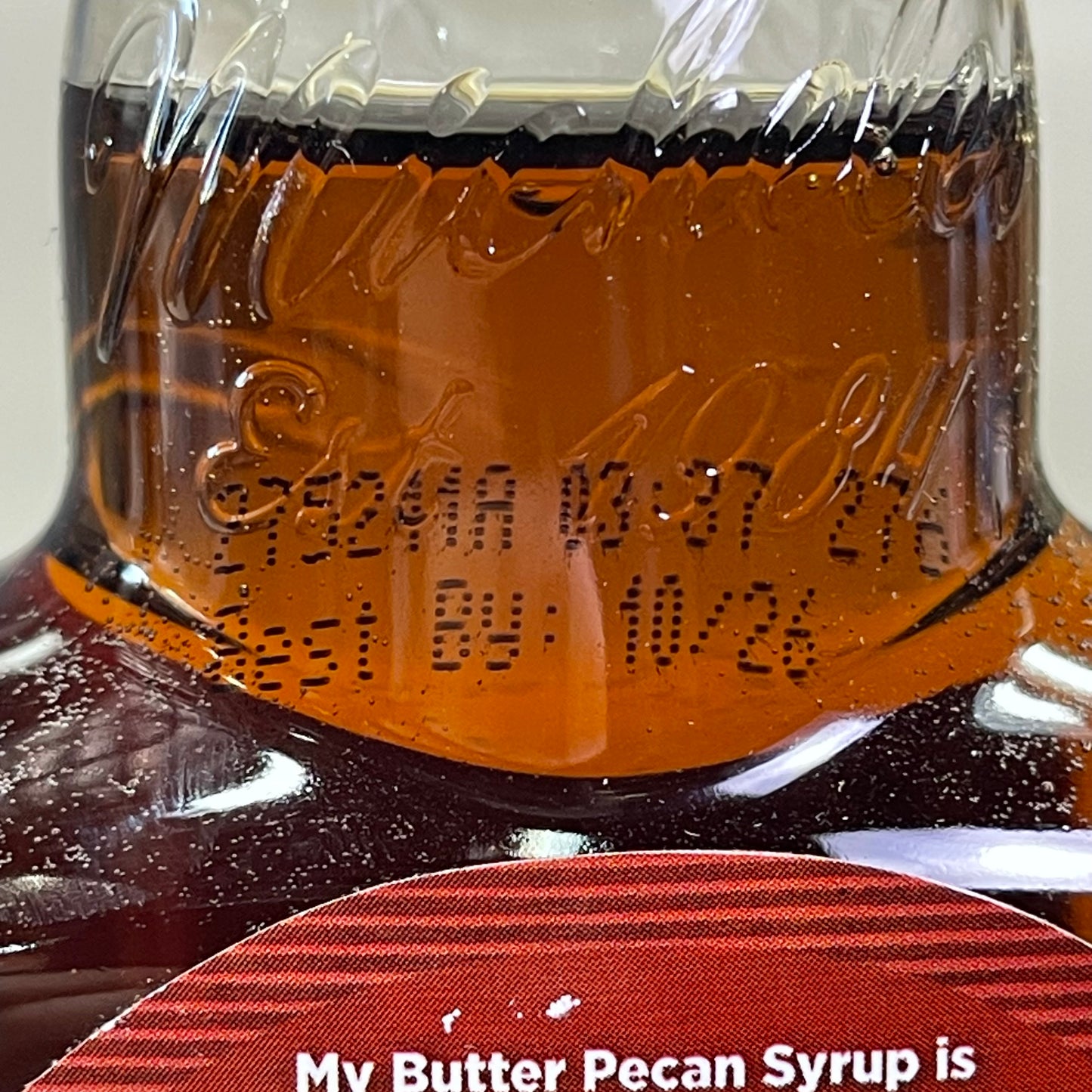 MICHELE'S (2 PACK) Gourmet Butter Pecan Pancake Syrup 13 fl oz Each BB 10/26