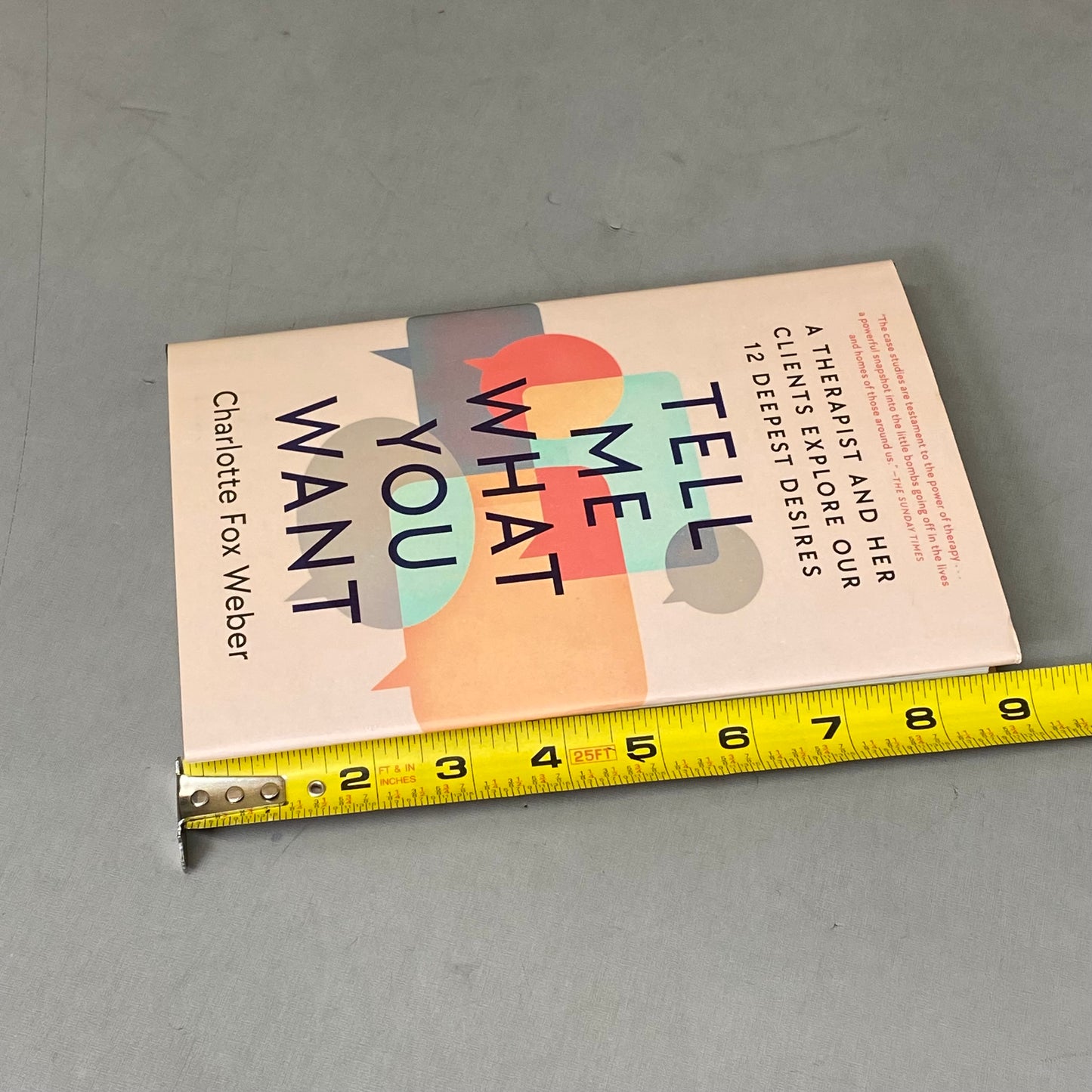 ATRIA BOOKS Charlotte Fox Weber; Tell Me What You Want 320 Pages