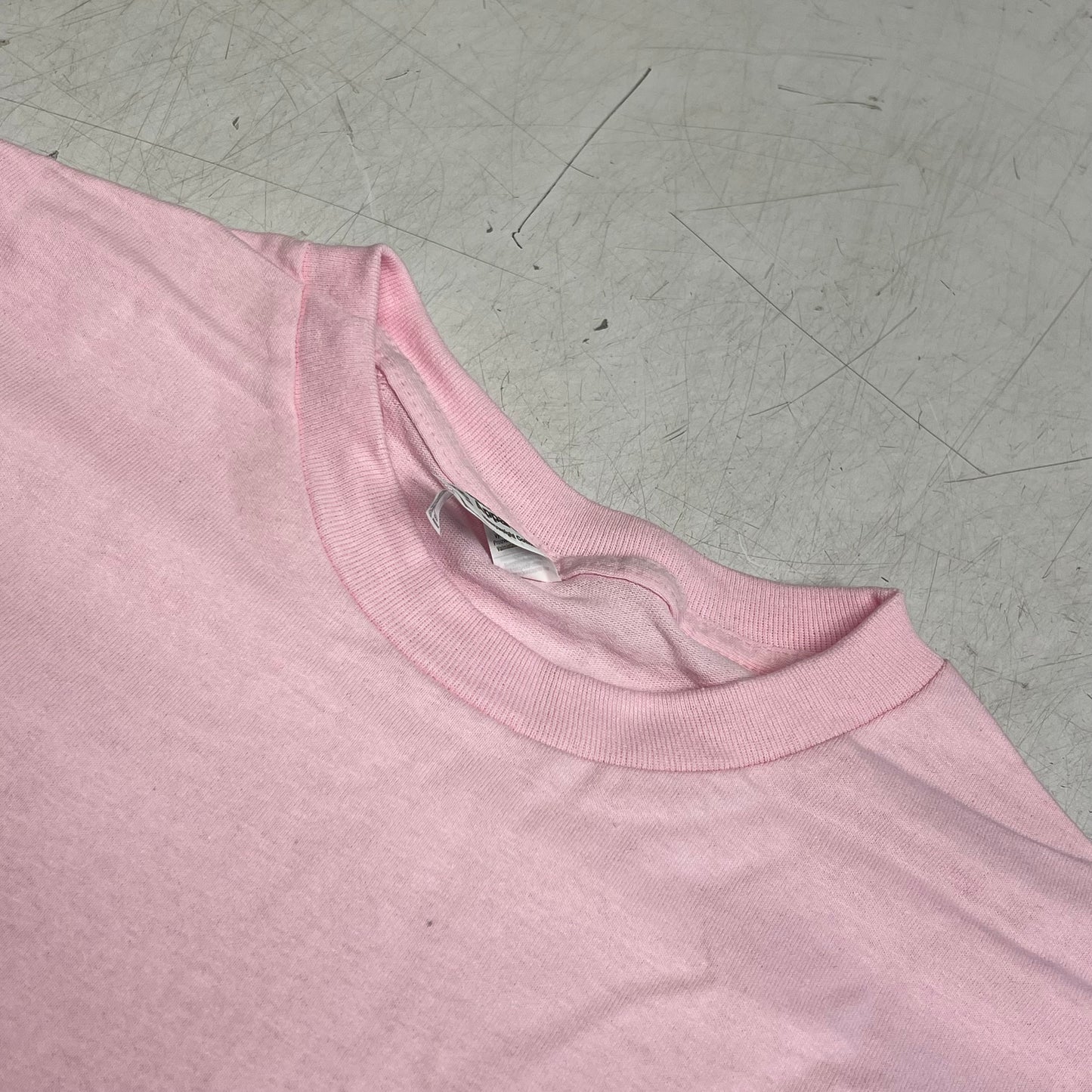 ZA@ AMERICAN APPAREL (12 PACK) Heavyweight Cotton Tee Unisex Sz S Pink 1301
