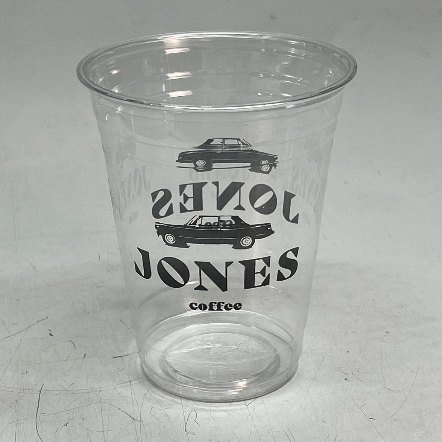 ZA@ KARAT (50 PACK) Jones Coffee Plastic Cups For Cold Beverages 16oz Clear A