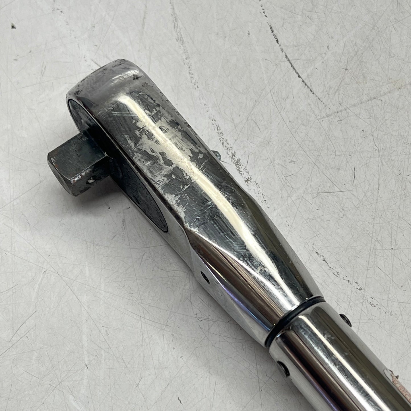 SNAP ON Torque Wrench 120-600 Ft.Lbs - 3/4 DR Ratchet Head L872 QD4R600 (Used)