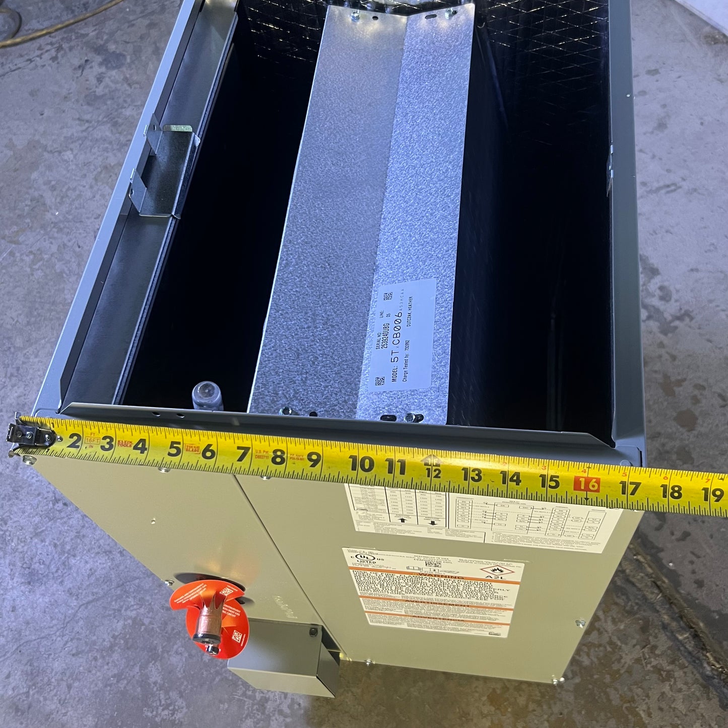 TRONE Evaporator Coil 010 'D' Cabinet 5Ton 5TXCB006AS3HCA (New-Other)