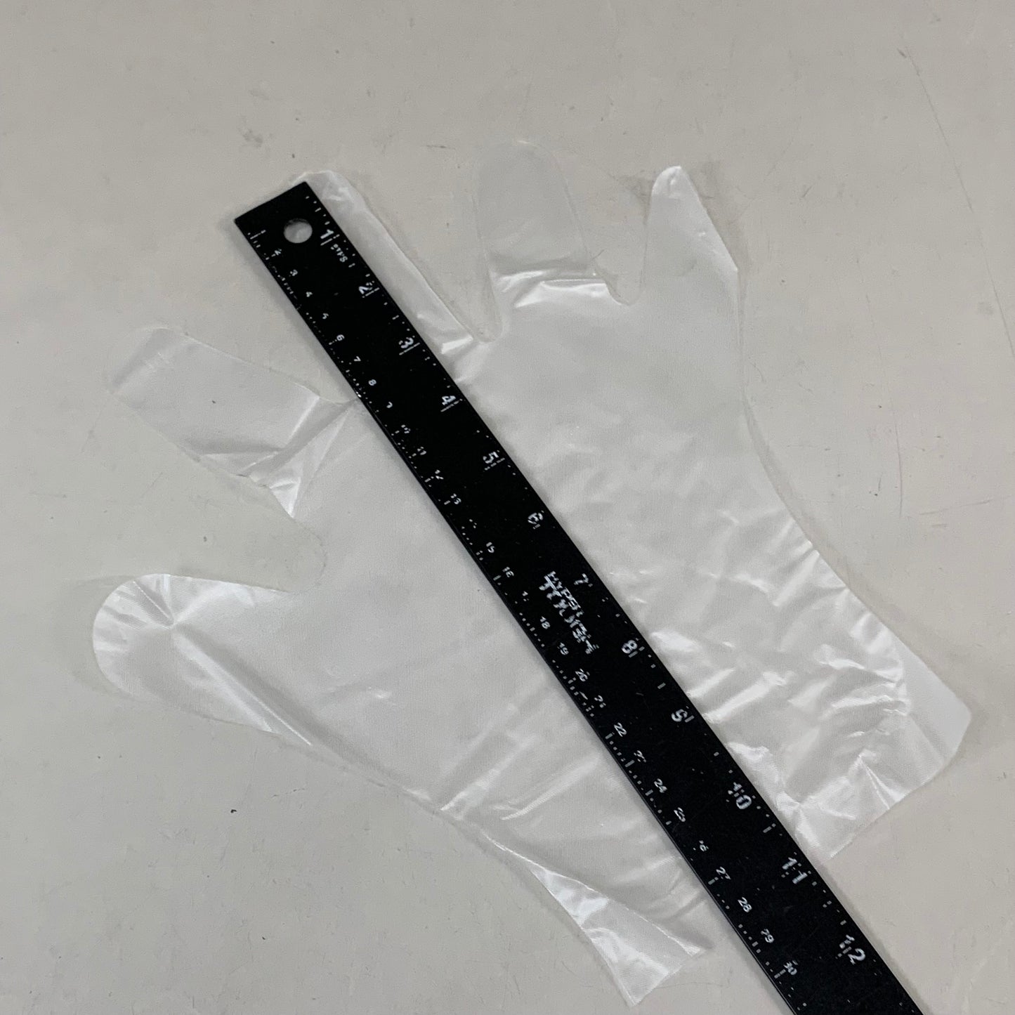 SAFETY ZONES Cast PE Powder Free Gloves Large Clear P2163 (As-is (See Images))