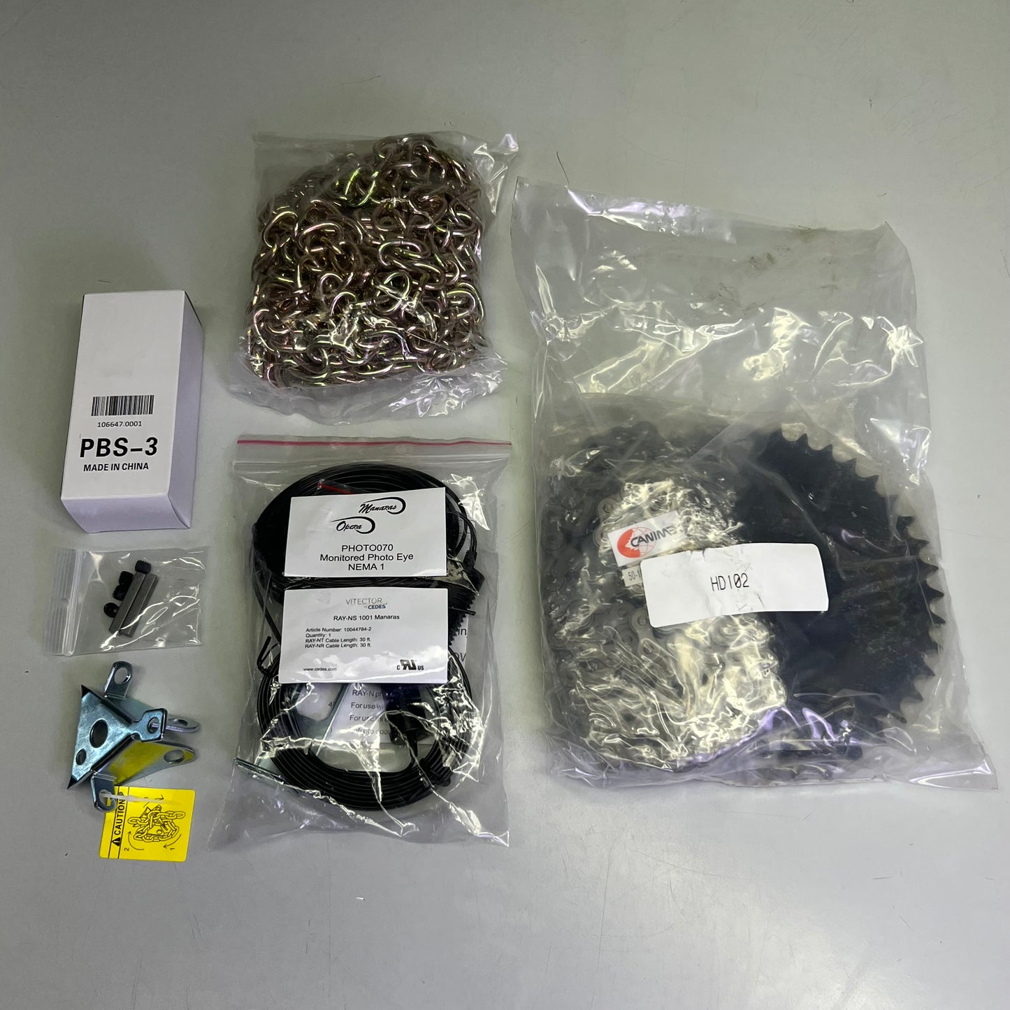 OPERA-GH Heavy Duty Hoist Operator 22"L x 13"W x 8"H Green/Black OGH 6114-0M00