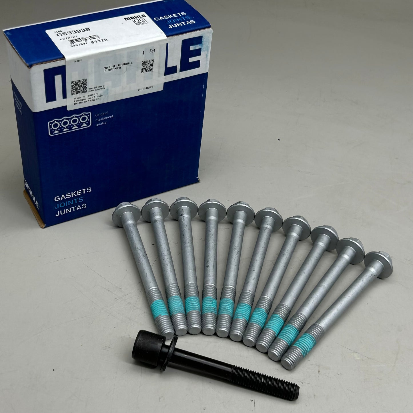 MAHLE Engine Cylinder Head Bolt Replacement Parts For Cadillac & Chevy GS33938