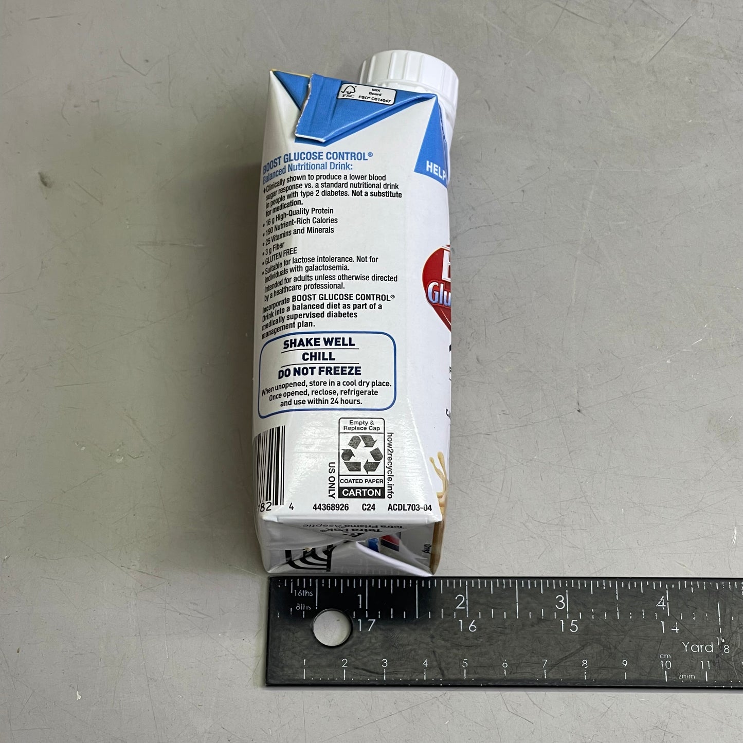 ZA@ NESTLE (24 Pack) Boost Breeze Very Vanilla Flavor 8 fl oz BB 12/25