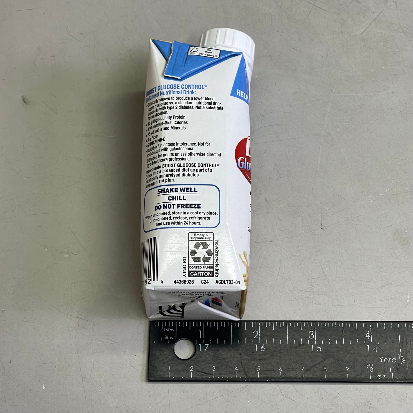 ZA@ NESTLE (24 Pack) Boost Breeze Very Vanilla Flavor 8 fl oz BB 03/26 G