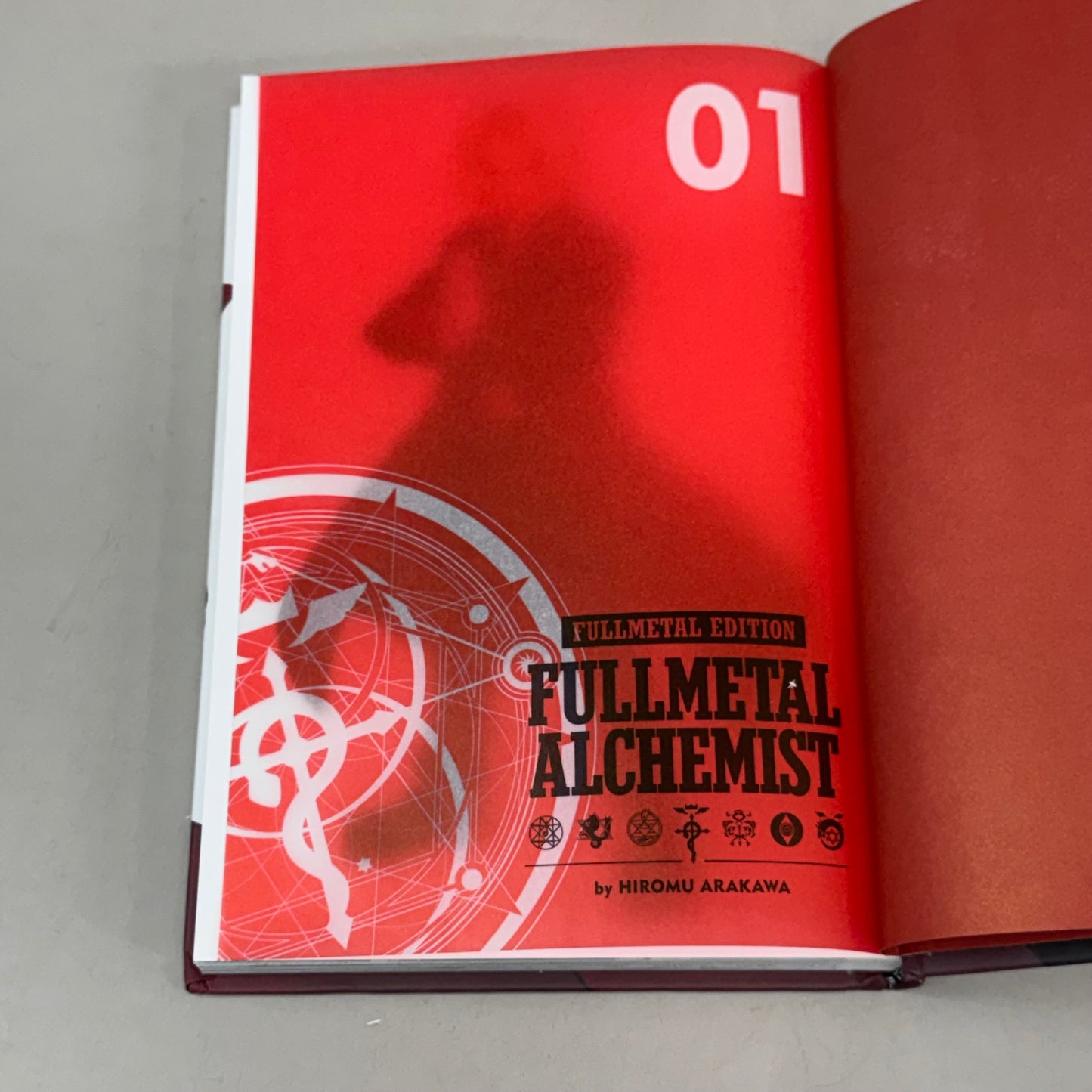 VIZ MEDIA (Volume 1 And 2) Fullmetal Alchemist Full Metal Edition  Hiromu Arakawa Hardcover