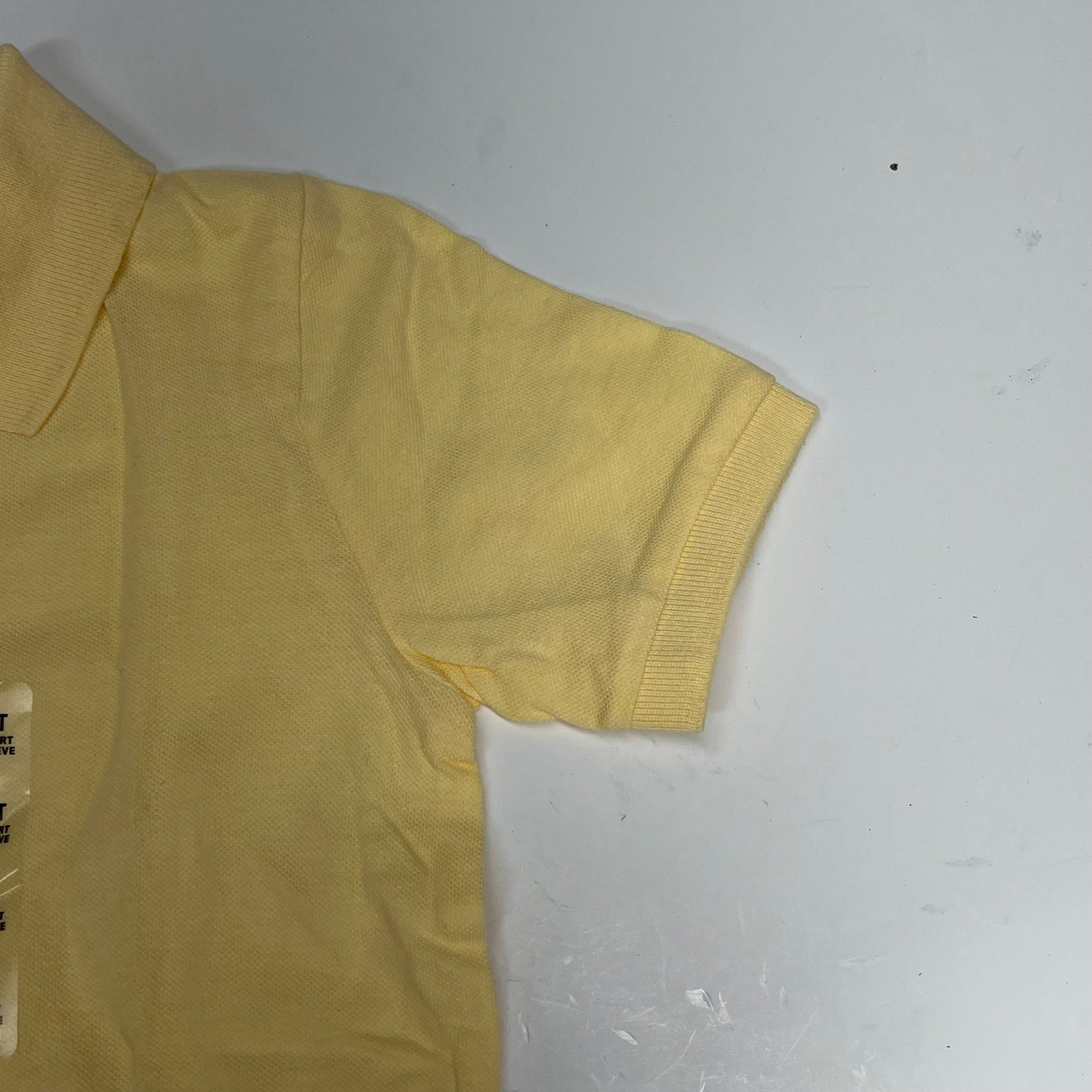 THE CHILDRENS PLACE (4 PACK) Uniform Soft Pique Polo Shirt Boy's Sz 4T Yellow