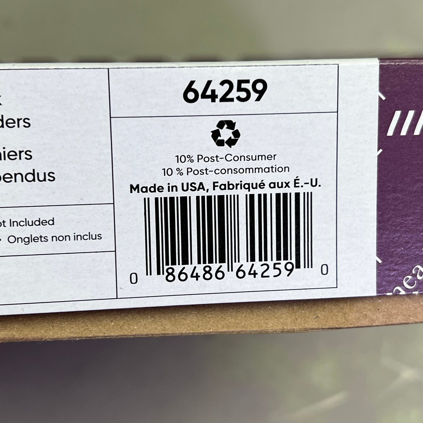 SMEAD (25 PACK) Hanging Box Bottom File Folders  2" Expansion Green 64259