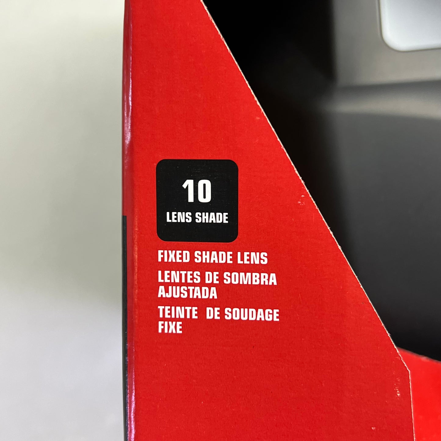 LINCOLN ELECTRIC Fixed Shade Passive Welding Helmet 10 Shade  Black K2800-1