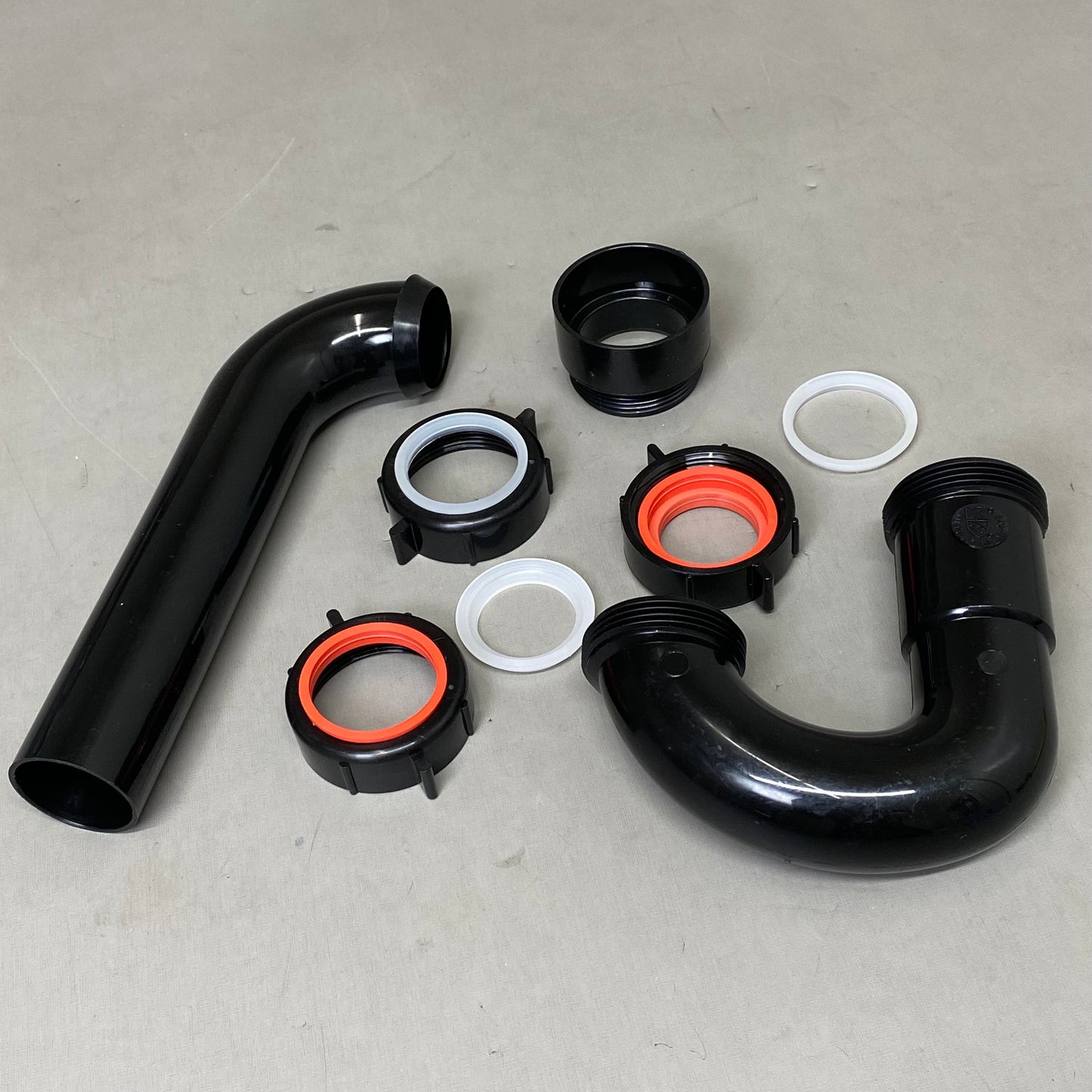 PROFLO Plastic P-Trap Slip Joint PVC Marvel Connector 1-1/4" Black PFPTP101