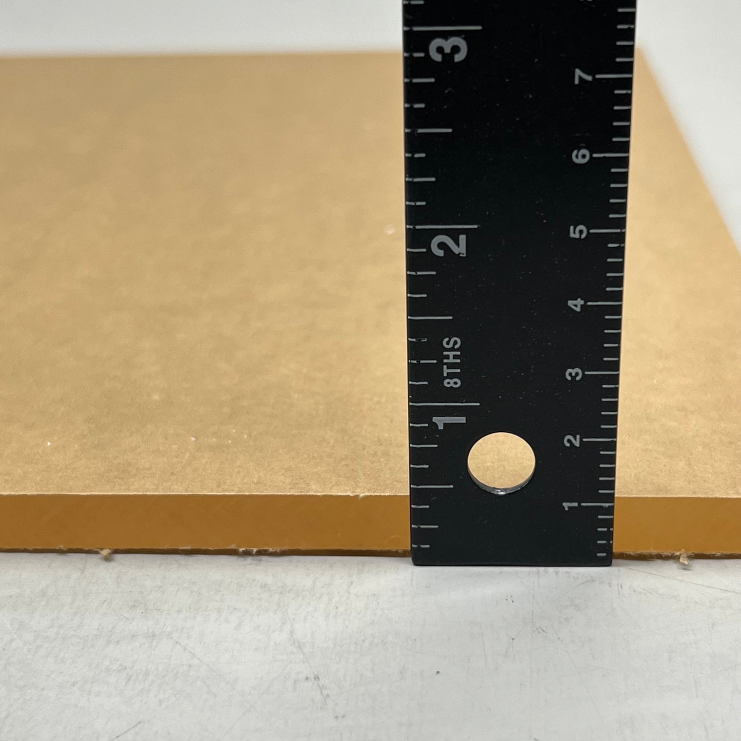 ZA@ Clear Plexiglass Acrylic Plastic Piece 2PK! .354 X 12" X 12" Paper Masked FA-62358210 A