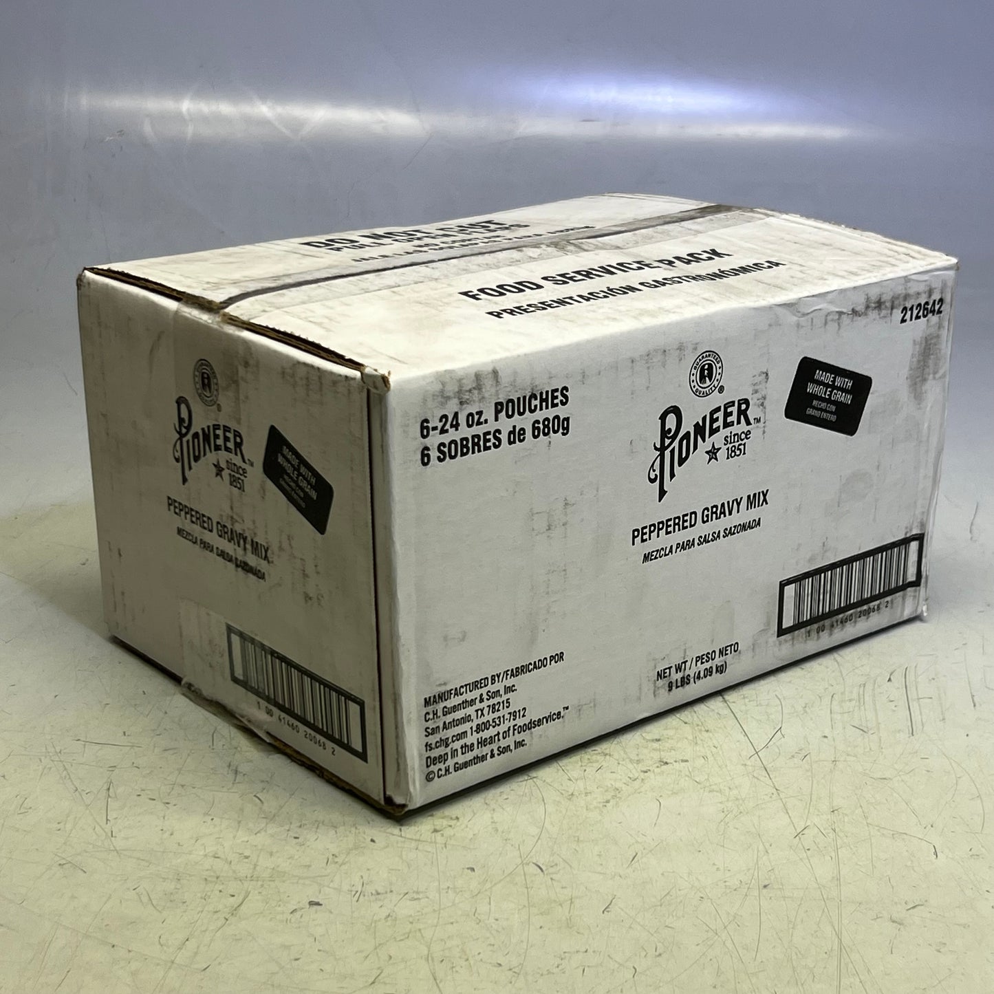 ZA@ PIONEER (6 PACK) Peppered Gravy Mix 24 oz. 212642 A