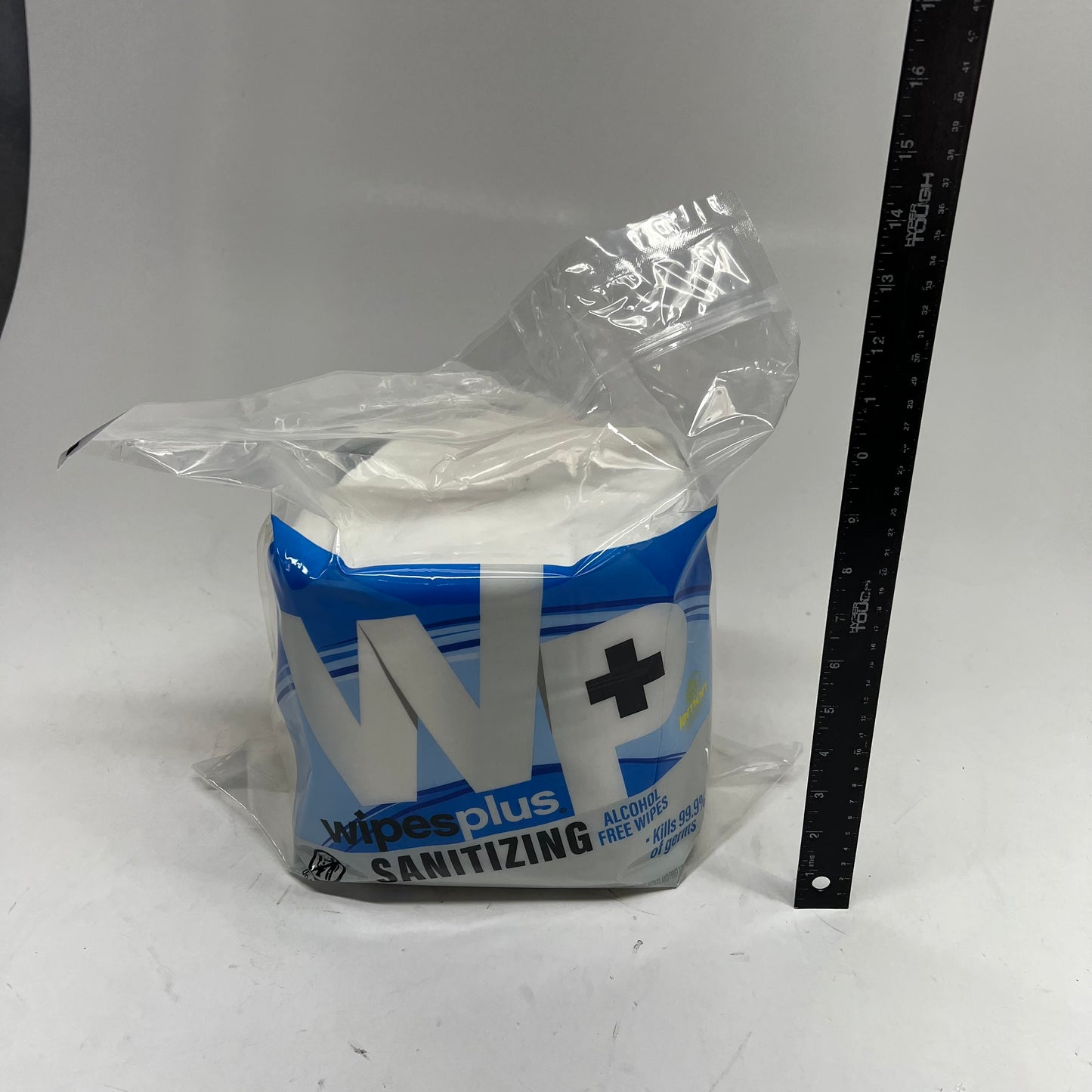 WP WIPES PLUS Lemon Scent Sanitizing Wipe Alcohol Free 800 Wipes 8"x6" BB 11/26
