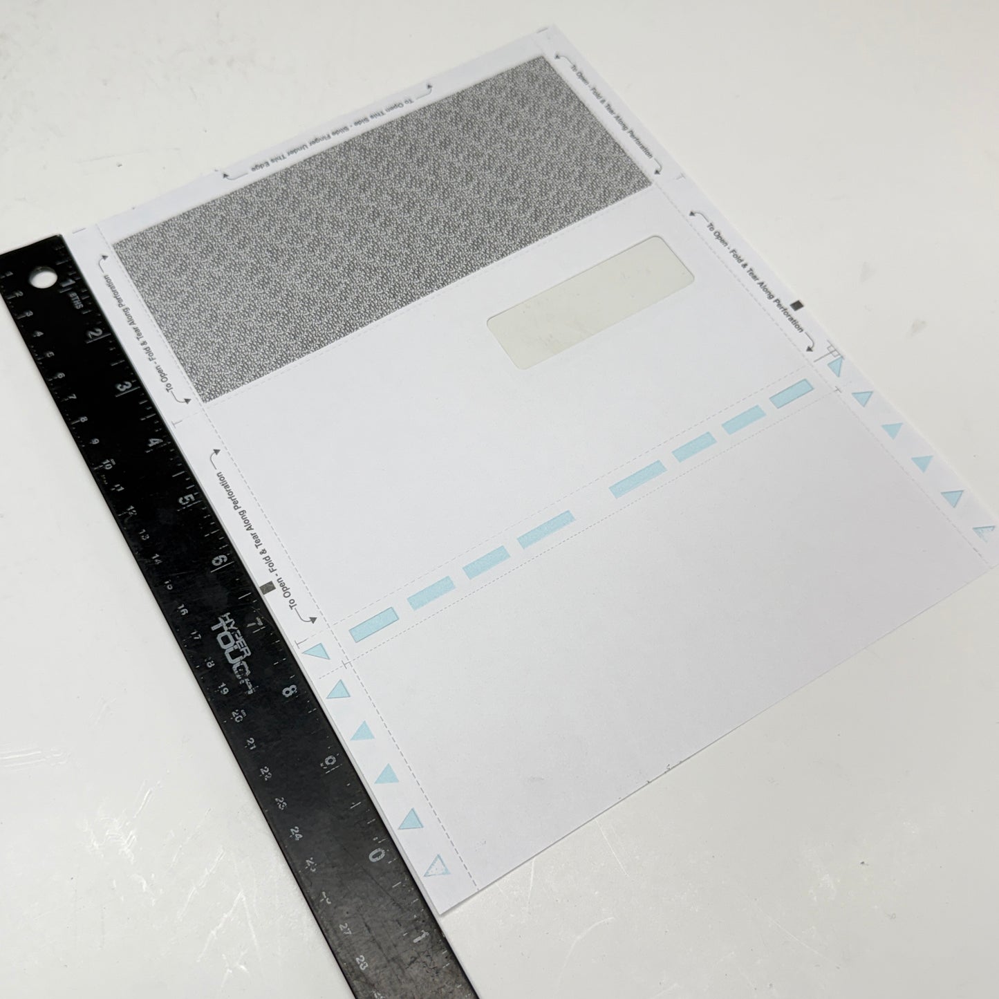 VERSASEAL (1000 PACK) 8.5”x11” Herringbone Snap Pressure Seal Window Forms (no box)