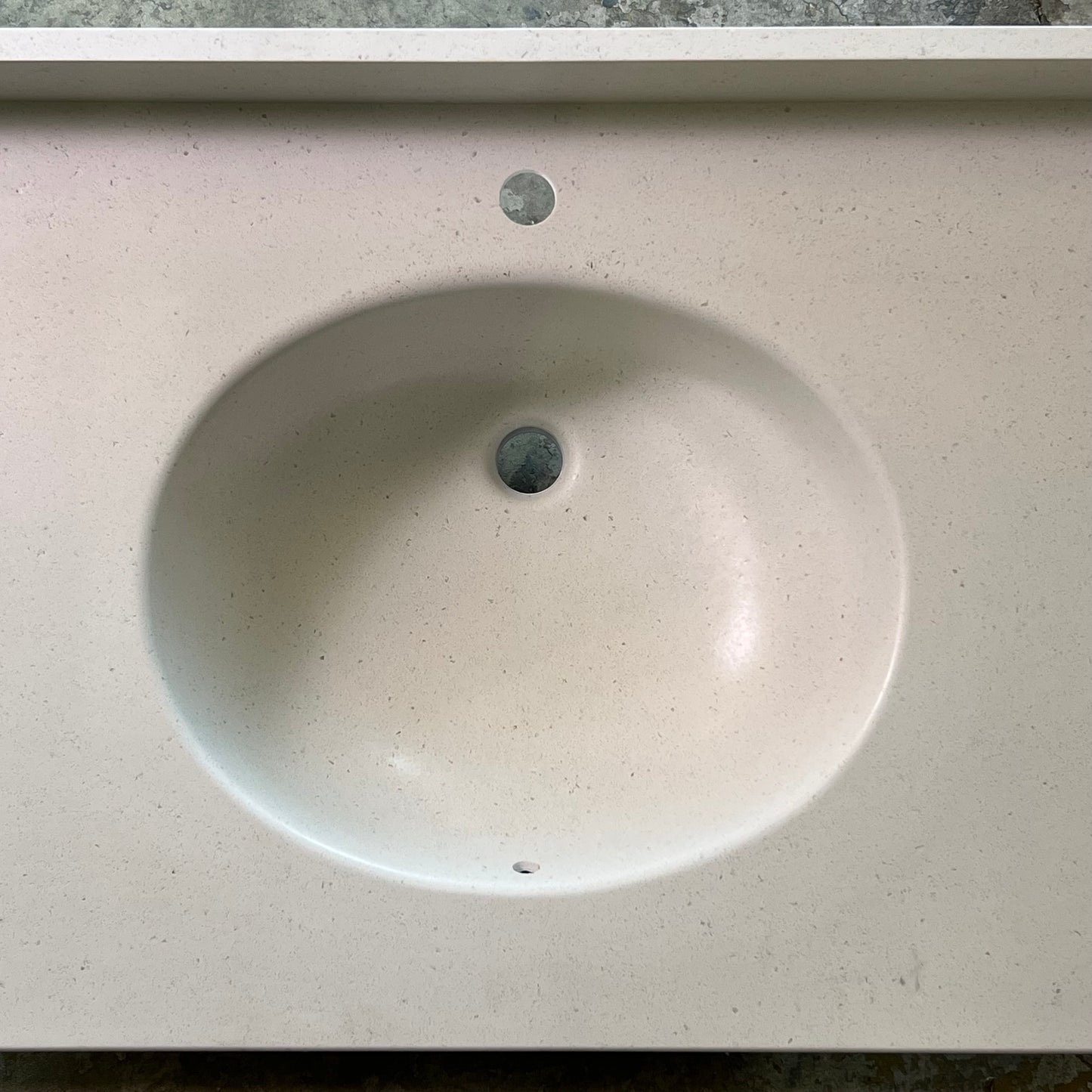 SWANSTONE Vanity Top Bir 21.5"W x 49"L White VT02249