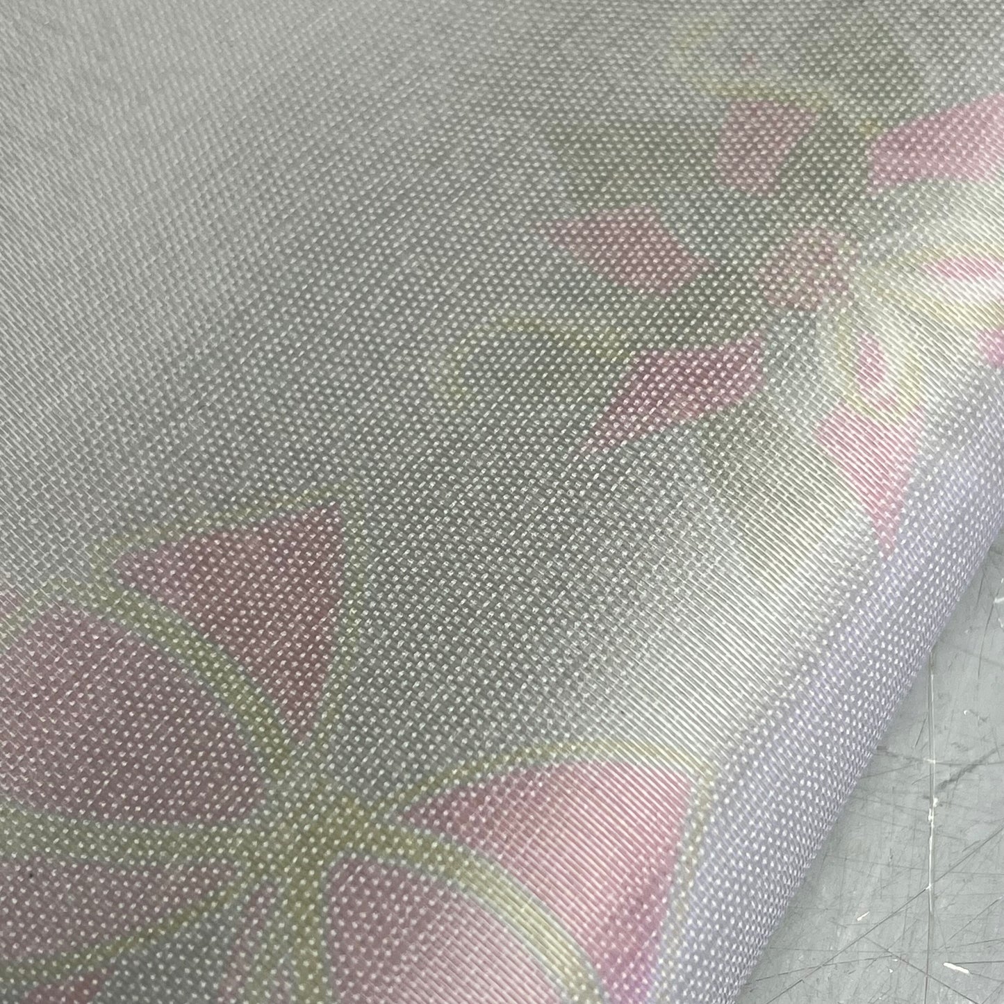 Christmas Shimmery Poinsettia, Candle & Bows Vinyl Table Cloth 54"x60' Red/Green