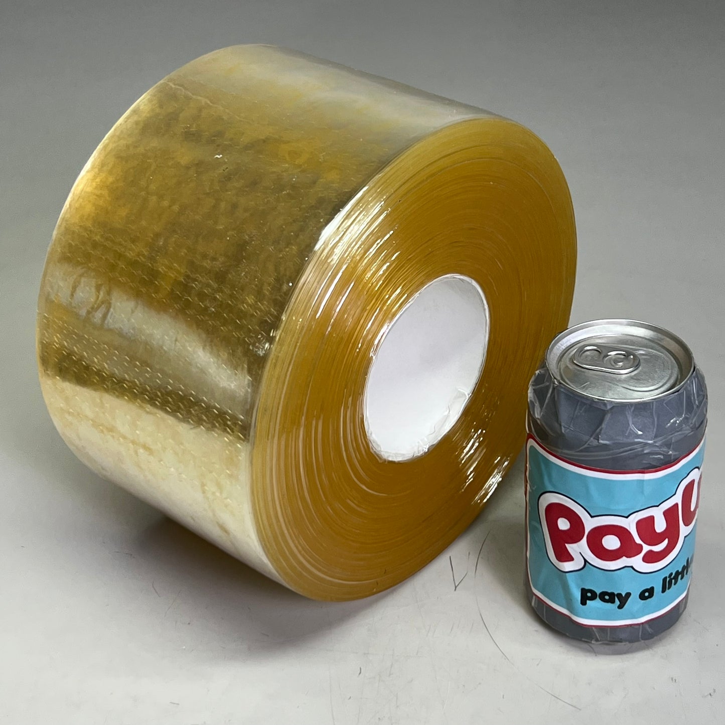 1 Roll Bone Meat Film Packaging Perforated To 4.5”x4.5” Width Clear