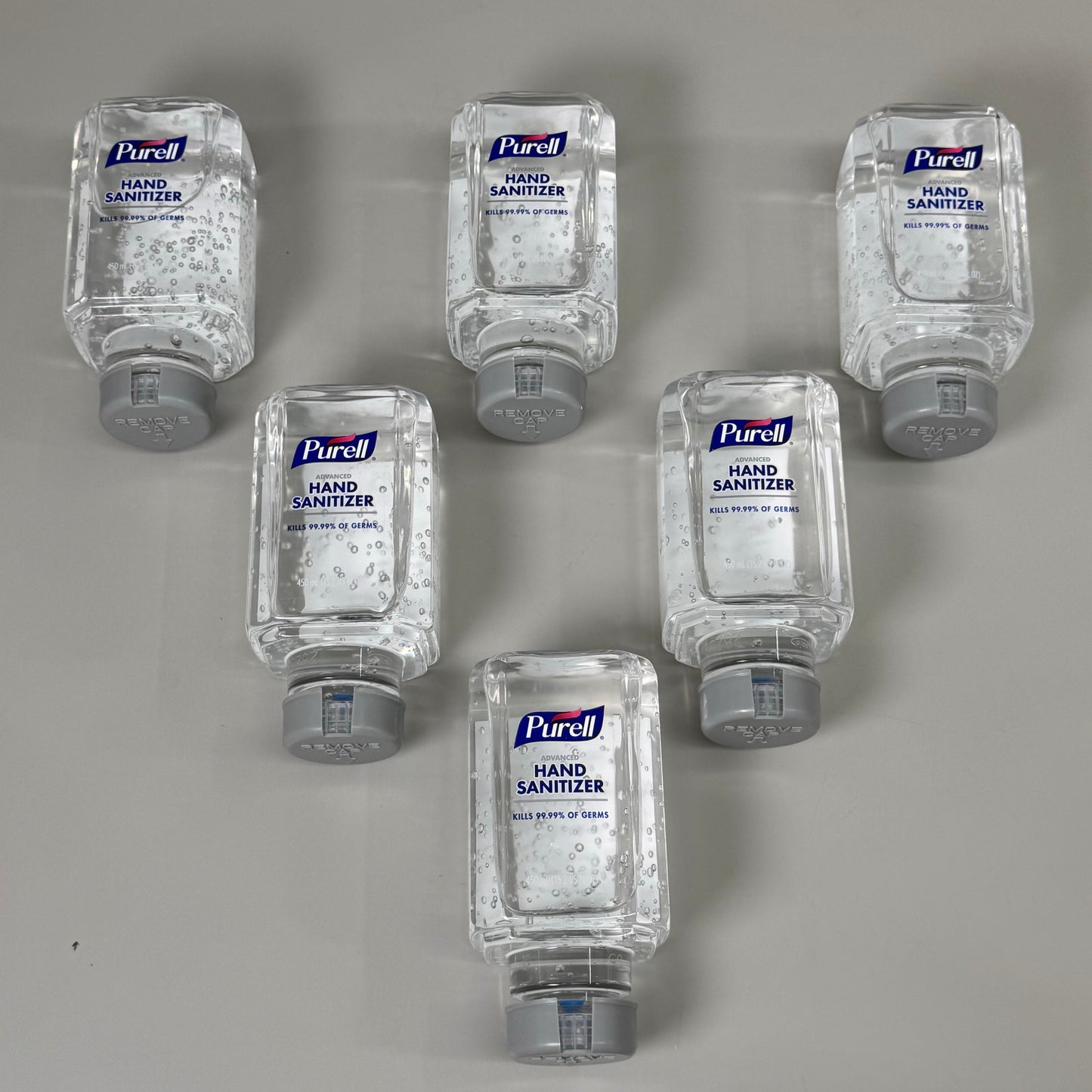 PURELL (6 PACK) Push Style Hand Sanitizer Refills 15.2 fl oz BB 05/28 4450-06