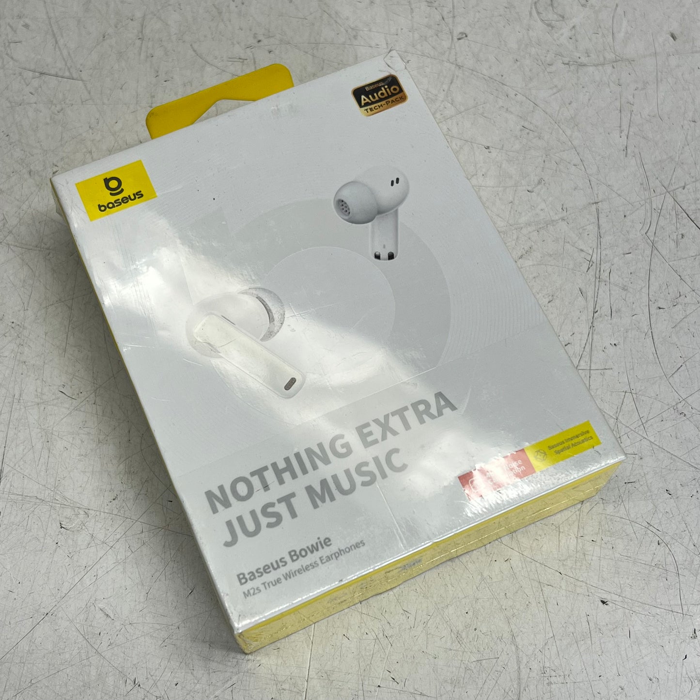 BASEUS Bowie M2s Ultra True Wireless Earbuds & Extra Ear Pieces White NGTW3501|02