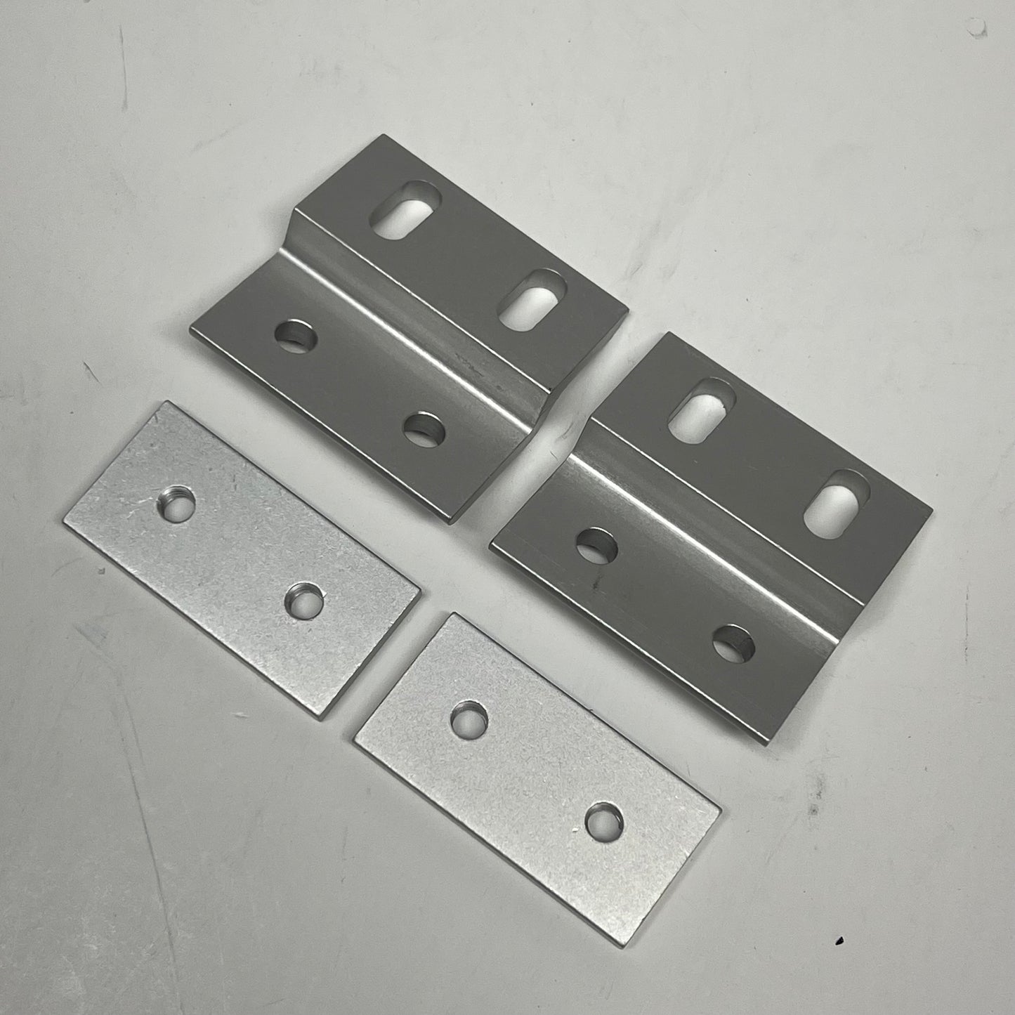 80/20 INC (2 PACK) 10 Series Single Arm Wide Mesh Retainer W/ Backing Plate 2494
