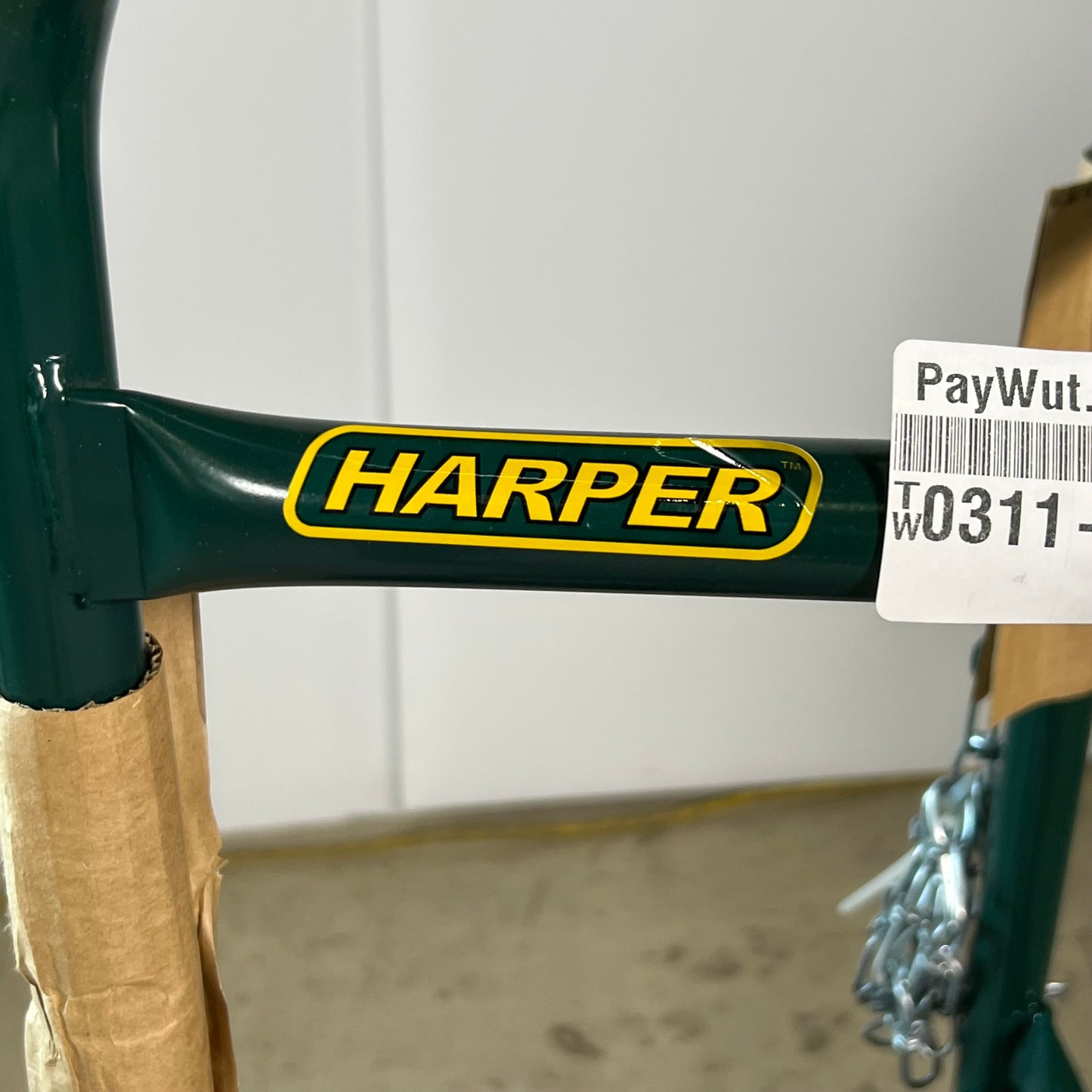 HARPER Heavy Duty Hand Truck Sz 49" H X 14" L X 14" W Dark Green 701SC-86