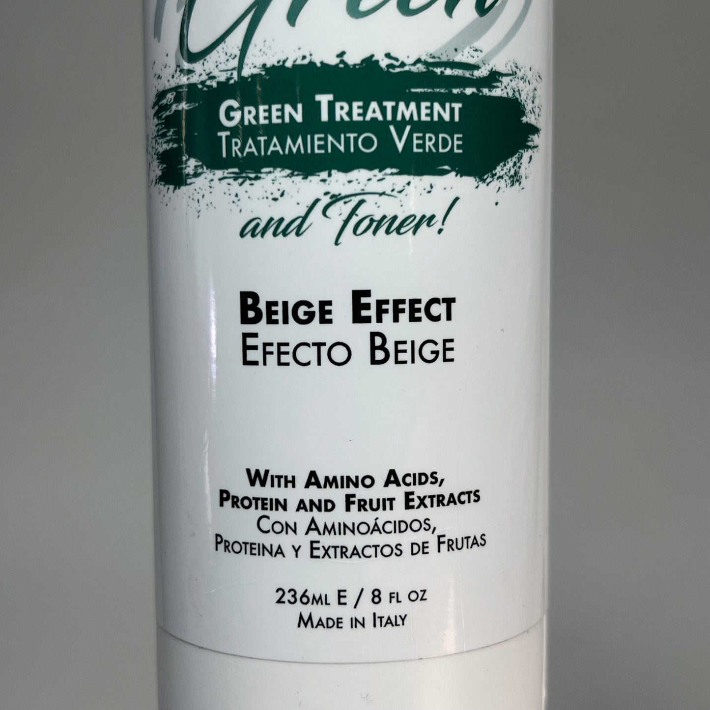 ARTISTAS A LA OBRA Nourishing Green Treatment/Mask & Toner Beige Effect 8fl Oz