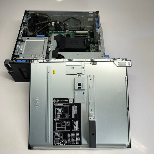 ZA@ DELL Hi Performance Single Socket Workstation W/ Built in Ai Platform Black 5820 (Used)