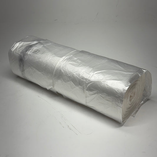 STEELCOAT High Density Painter's Plastic Sheeting Clear Sz 12' x 400'