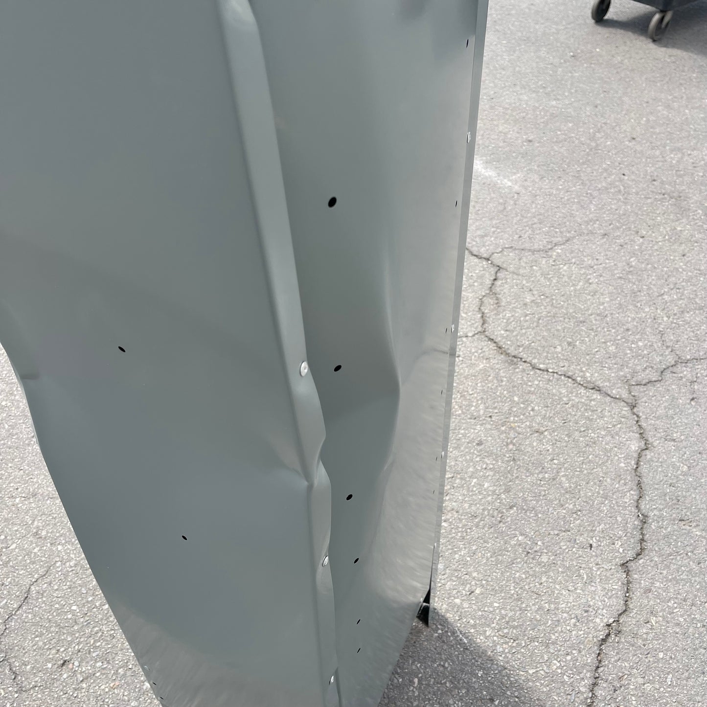 ZA@ HALLOWELL One Wide, Single Tier Locker Grey (AS-IS)(C)