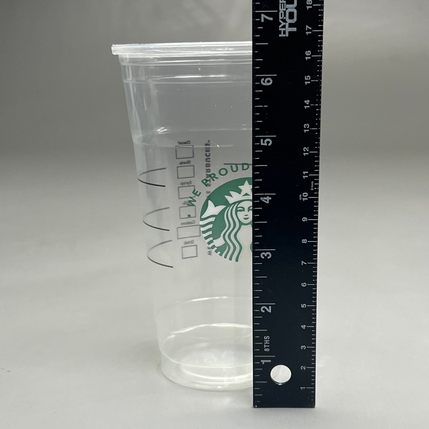 ZA@ NESTLE STARBUCKS Case of 600 Plastic 26 oz Cold Cups (New)