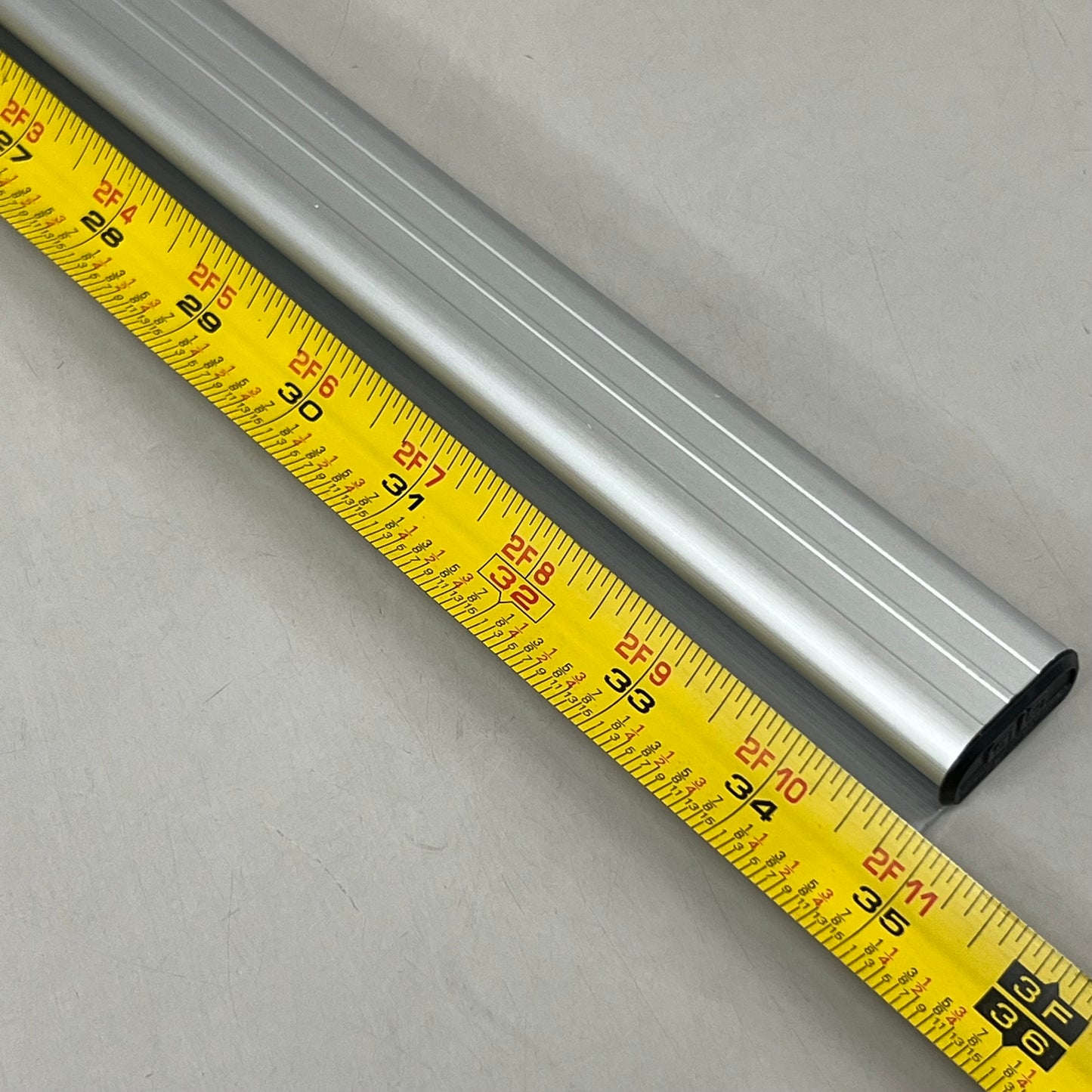 ADVANTUS Grip-A-Strip Display Rail 36x1.5 Aluminum Finish 091141020057