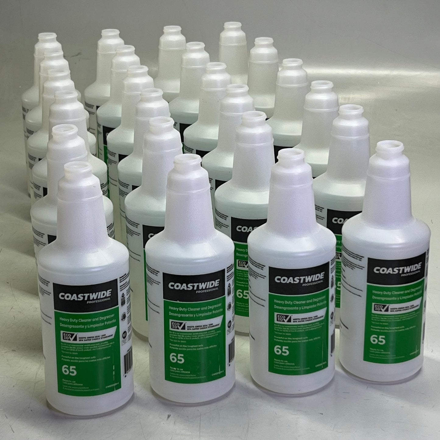 ZA@ COASTWIDE (24 PACK) 65 Heavy-Duty 32 oz. Empty Spray Bottle CW6500SB-A