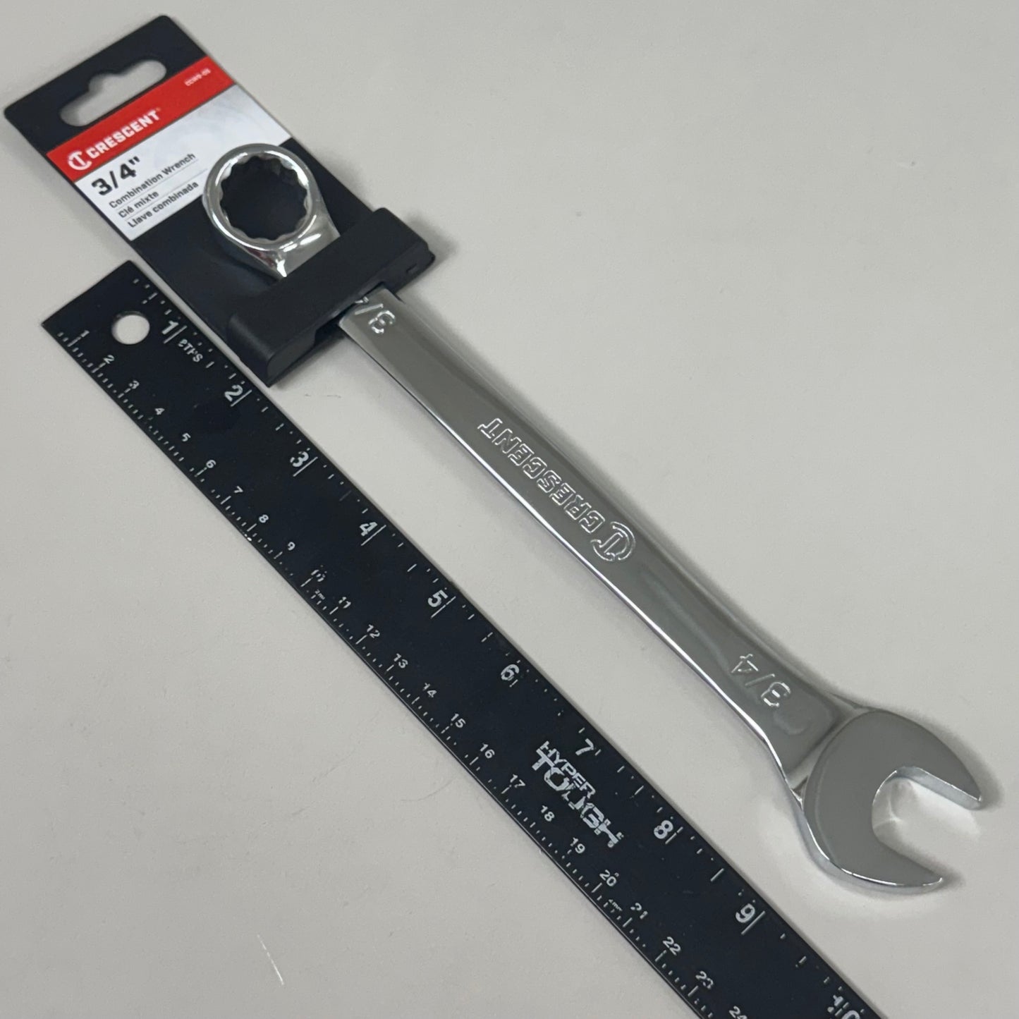 CRESCENT (2 PACK) 3/4" 12 Point Combo Wrench Full Polish Chrome Alloy CCW9-05