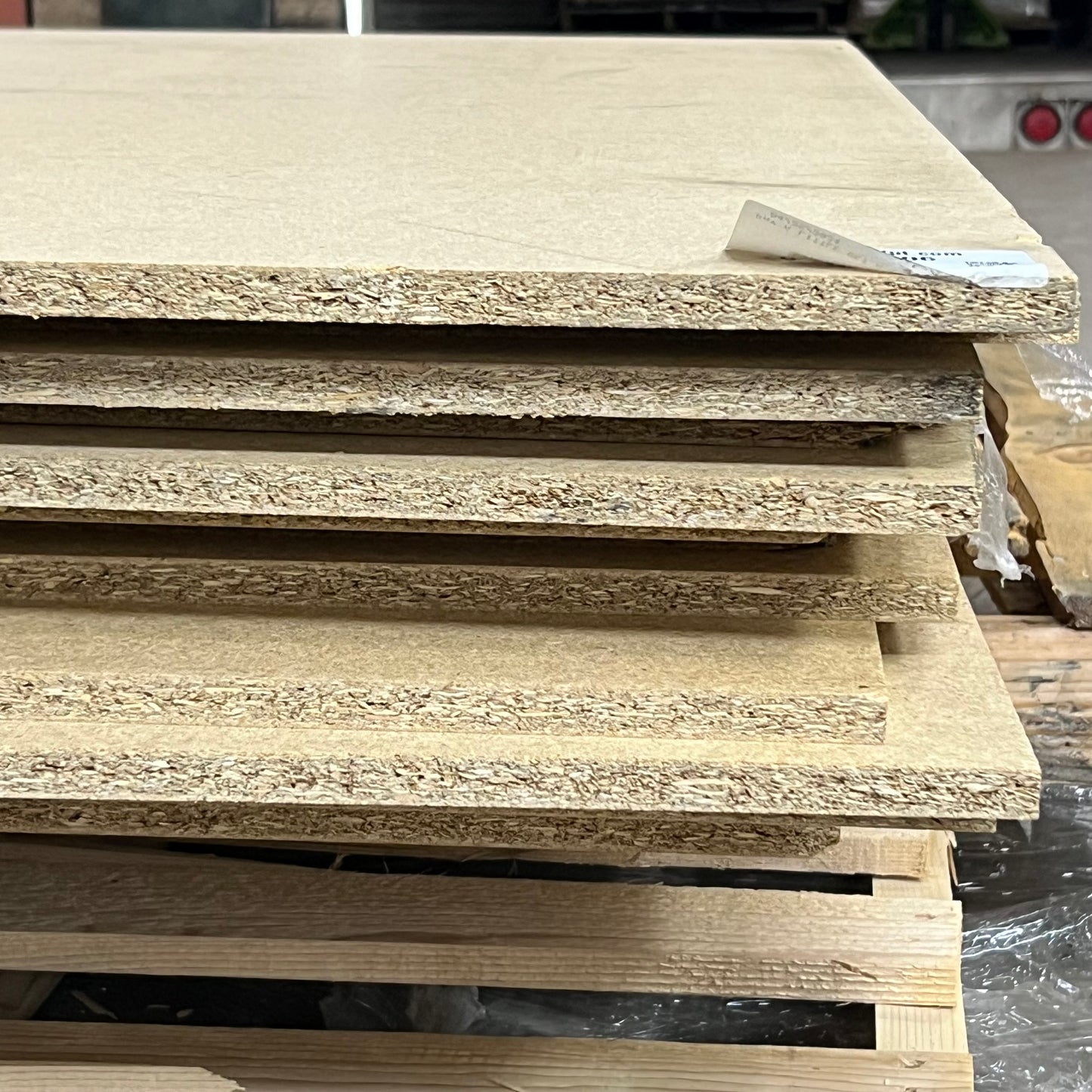 Particle Board 16 PK of 60"x36"x3/4" Sheets Damaged Corners