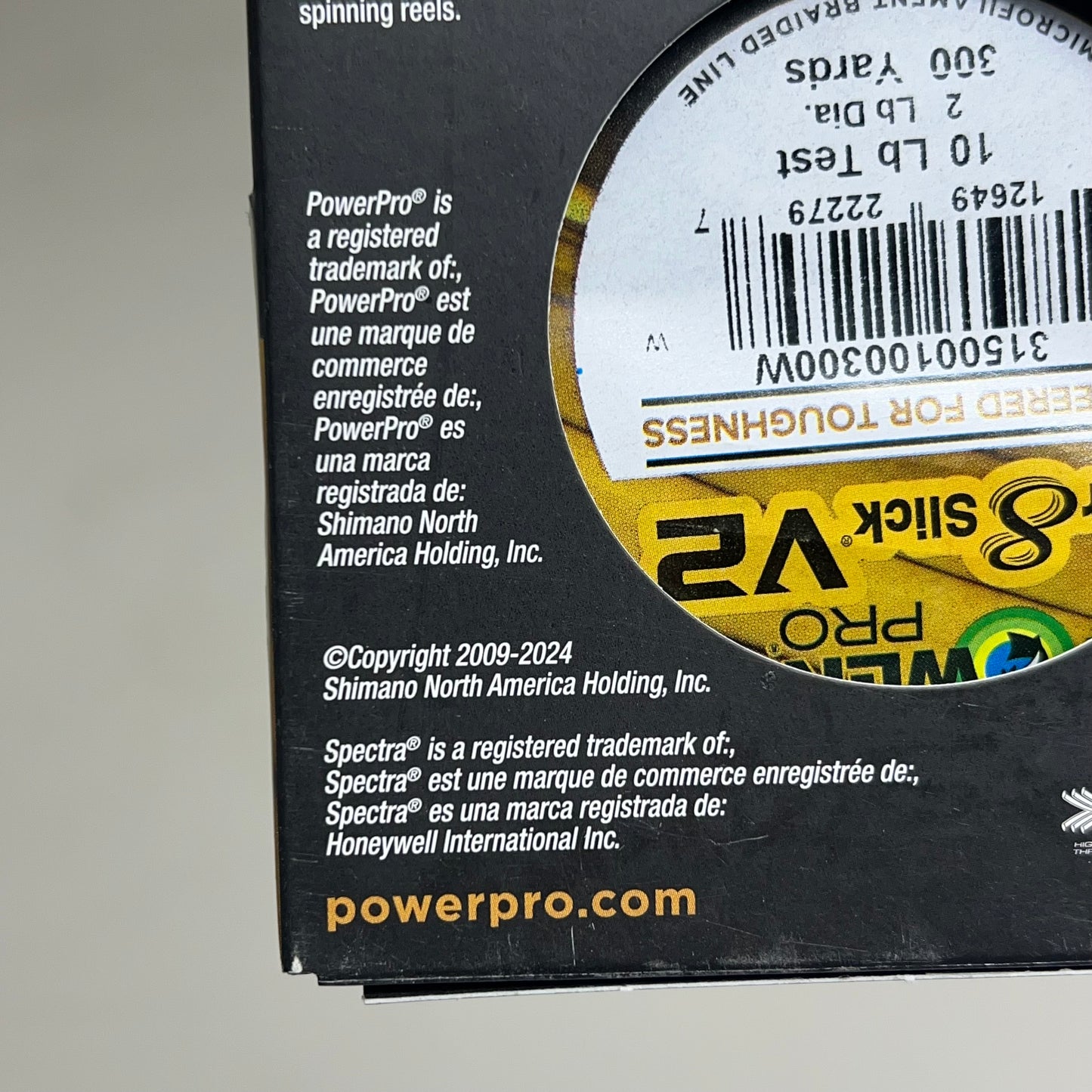 POWER PRO Microfilament Braided Fishing Line 10lbsx300yrds White 31500100300W