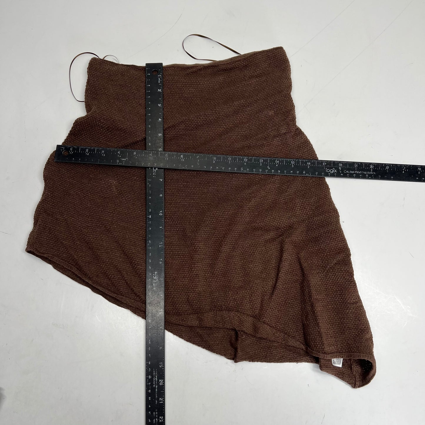 FREE PEOPLE Free Est Krista Cotton-linen Sweater Set  Women's Sz S Carafe