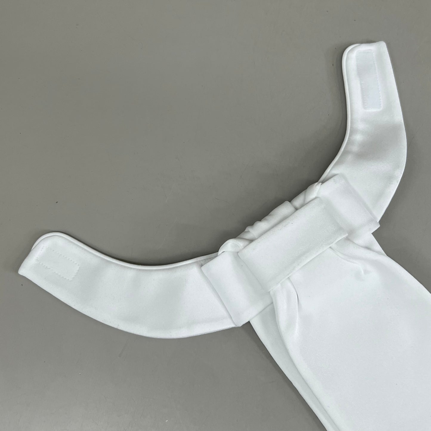 SAMSHIELD Plastron White Equestrian Riding Tie Women's Sz XS/S White