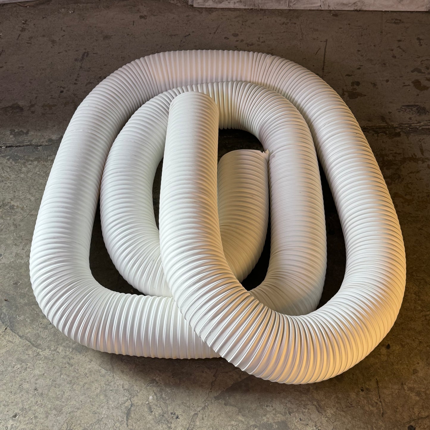 HI-TECH DURAVENT RFH White Ducting Hose FDA TPR Sz 6" x 25' 2001-0600-3025