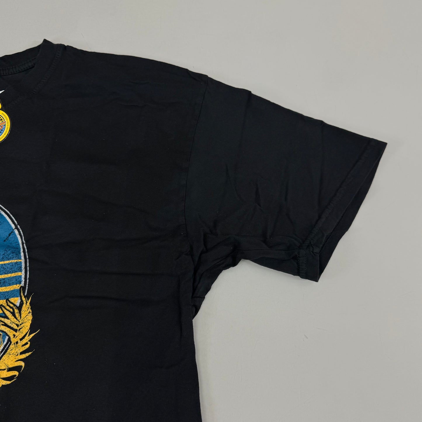 THE DUCK COMPANY Welcome To The Jungle Kalahari T-Shirt Adult XX-Large Black,Blue,Yellow