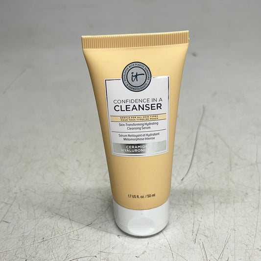 IT COSMETICS (3 PACK) Confidence in a Cleanser Ceramides + Hyaluronic 1.7 fl oz