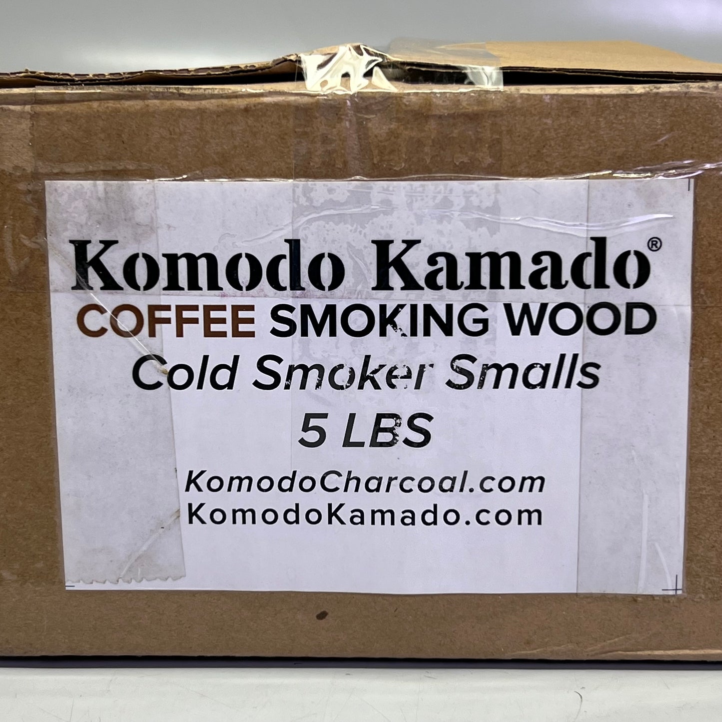 KOMODO KAMADO Coffee Smoking Wood Cold Smoker Smalls 5 Lbs Wood
