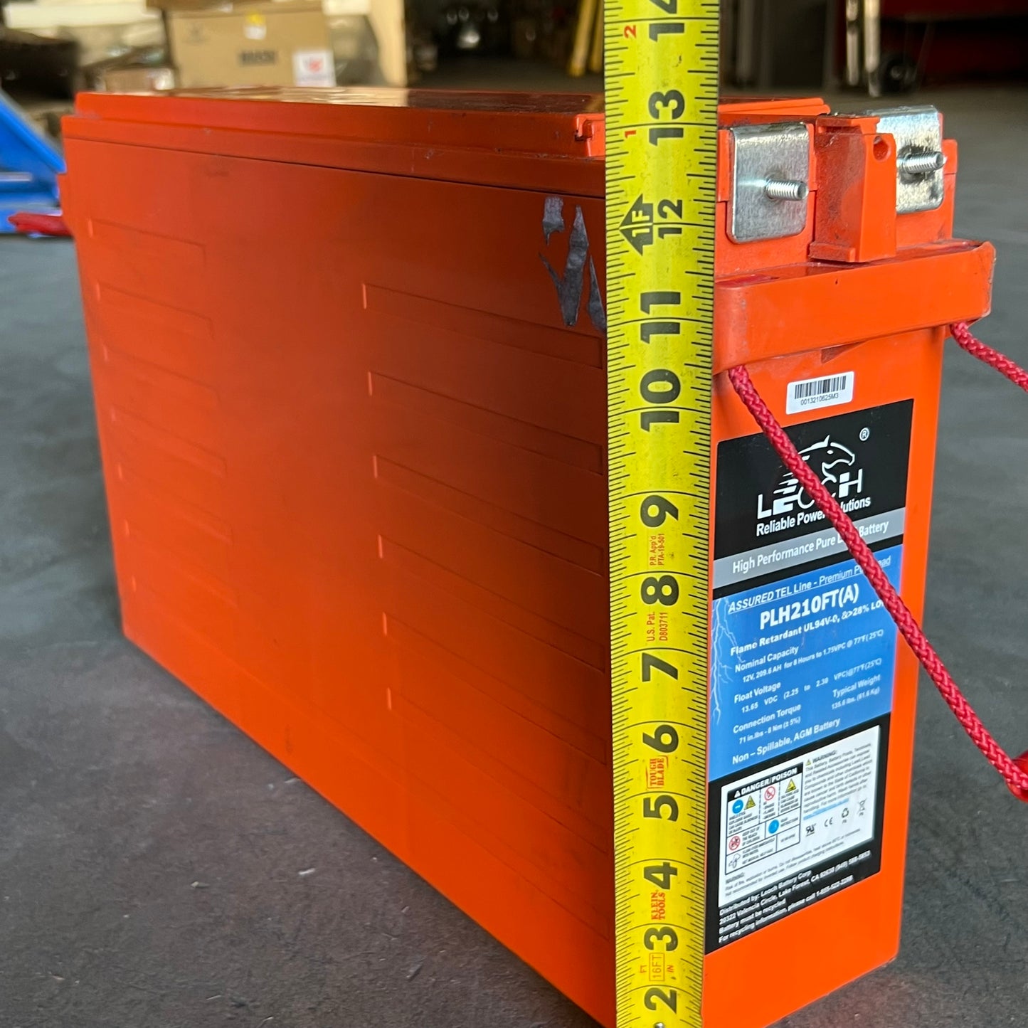 LEOCH Non Spill-able Sealed Batteries 12V 210AH PLH210FT (A)