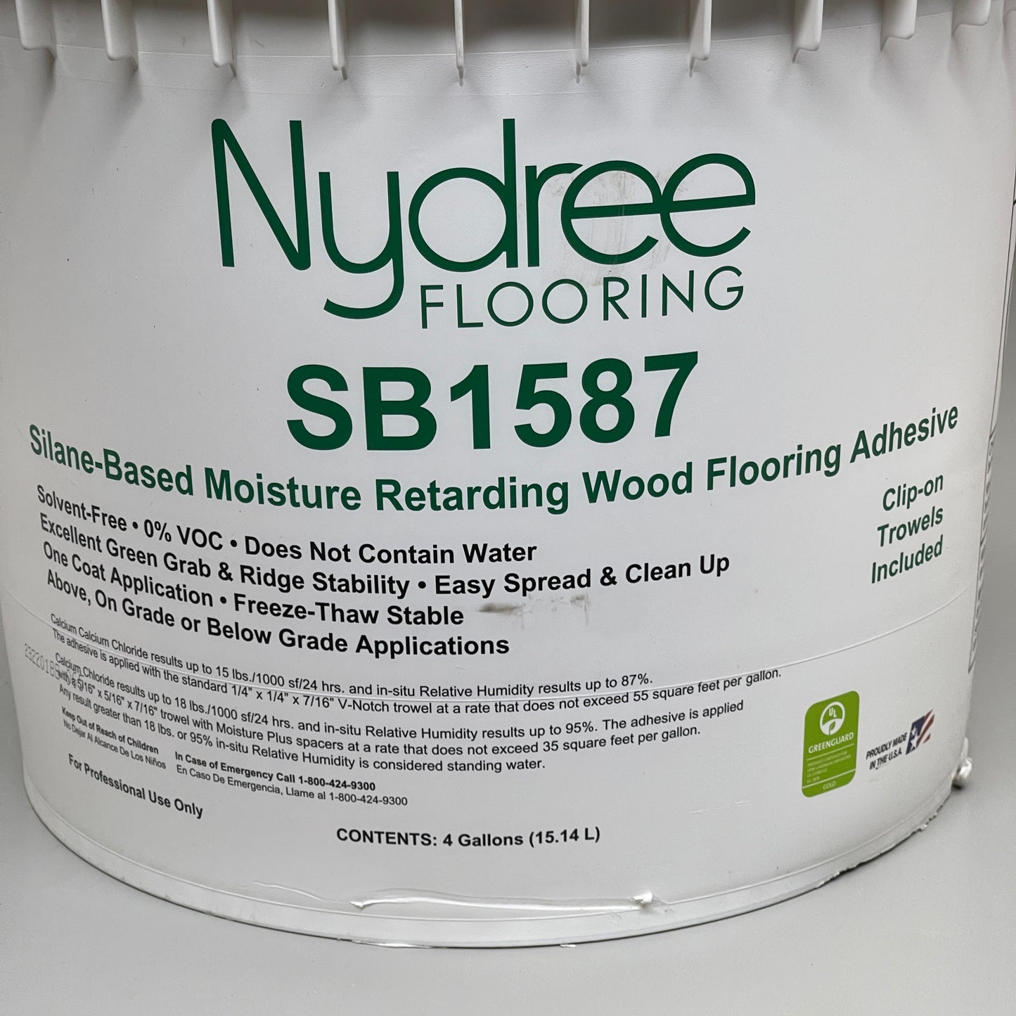 NYDREE Flooring Adhesive 4 Gallons SB1587