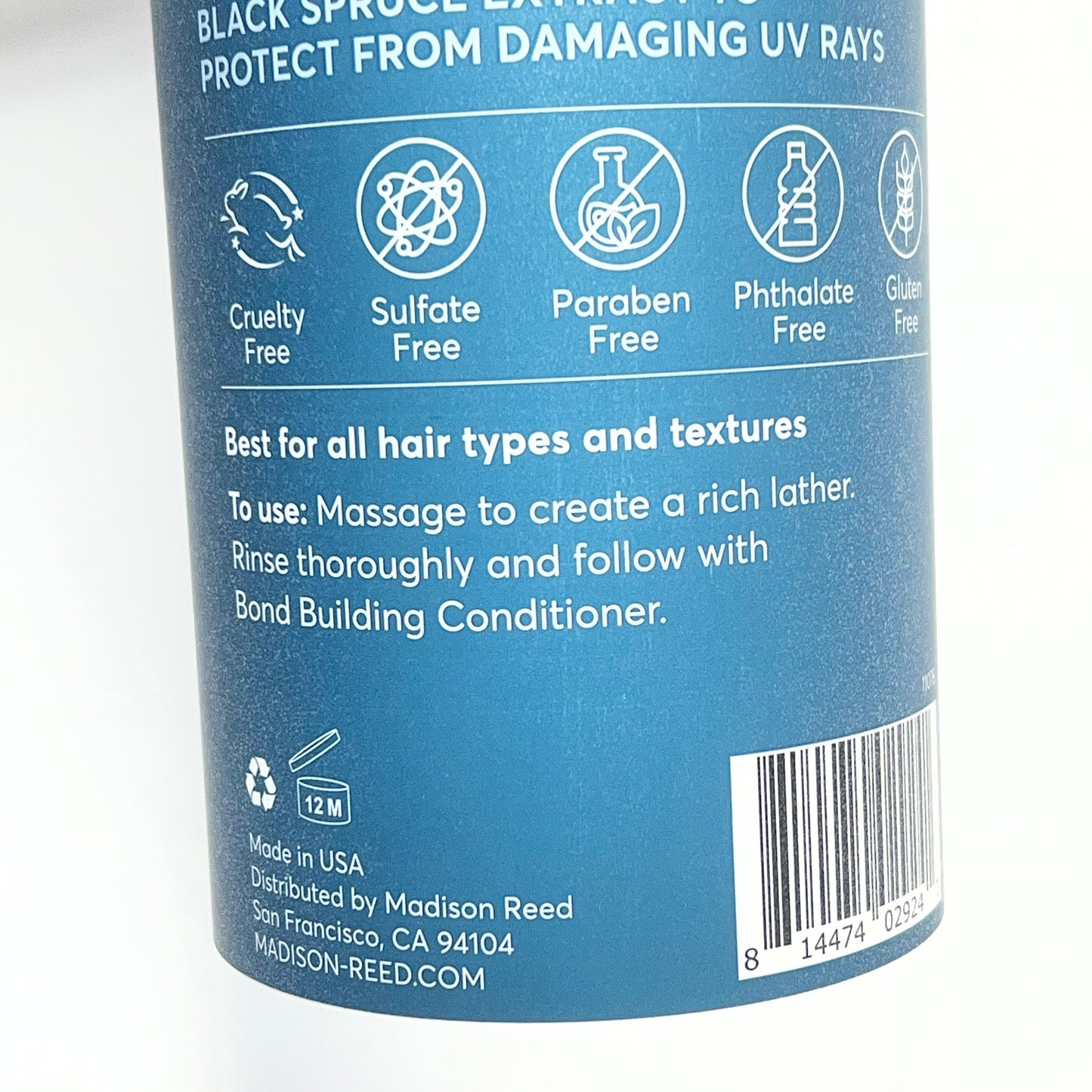 MADISONREED Color Solve Bond Building Shampoo For Highlighted Hair 32fl Oz